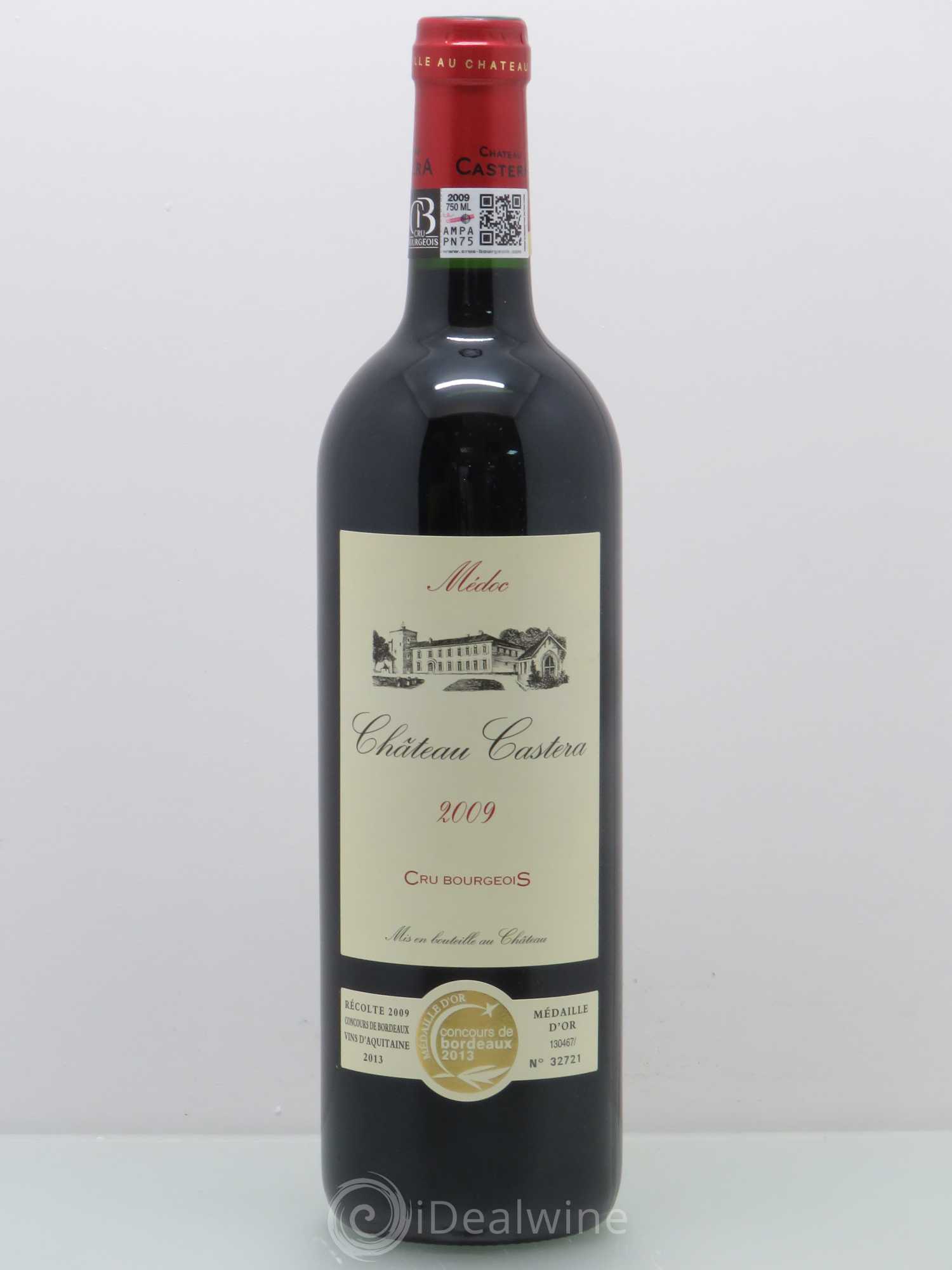 Château Castera Cru Bourgeois 2009 - Posten von 1 Flasche - 0