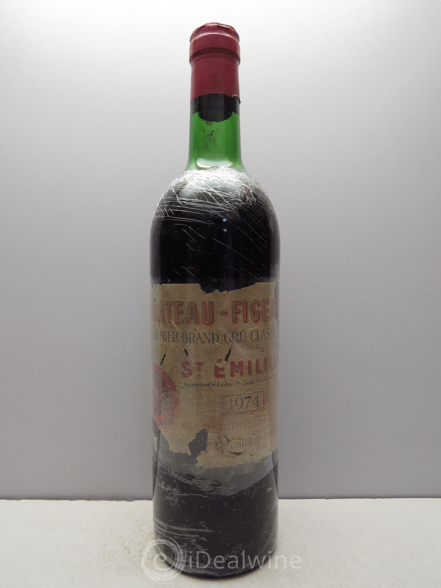 Château Figeac 1er Grand Cru Classé A 1974 - Lot de 1 bouteille - 0