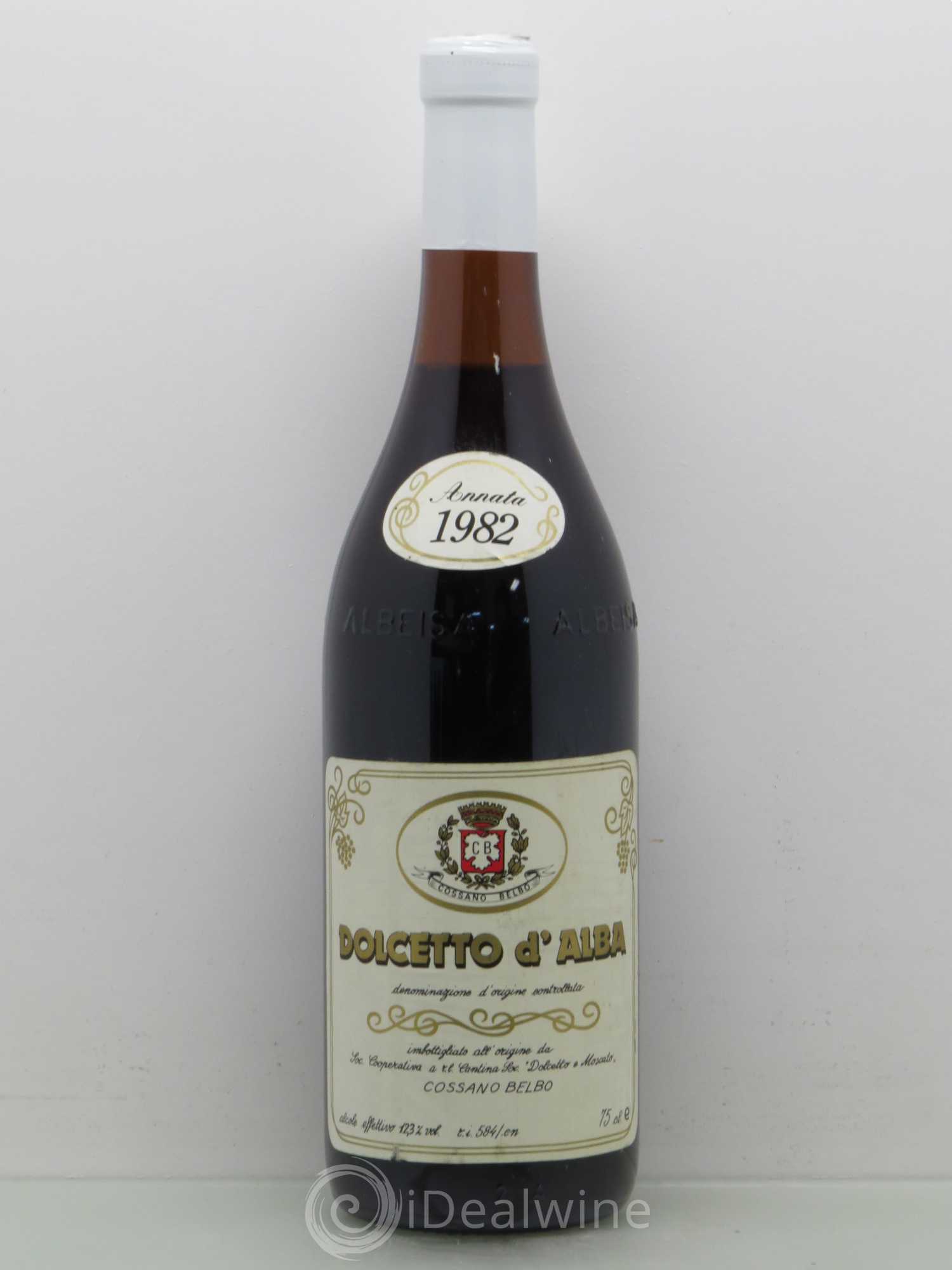 Dolcetto d'Alba DOC Dolcetto d'Alba DOC Cossano Belbo (sans prix de reserve) 1982 - Posten von 1 Flasche - 0