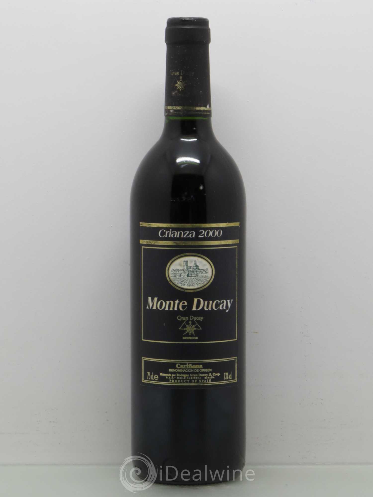 Rioja DOCA Crianza Monte Ducay DO (sans prix de reserve) 2000 - Lotto di 1 bottiglia - 0