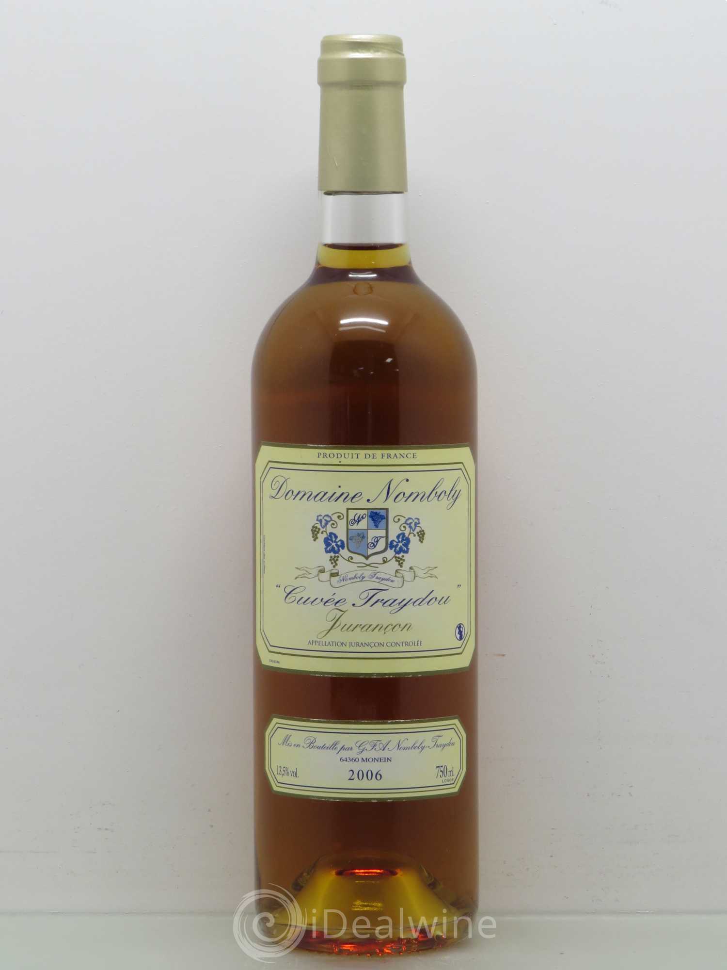 Jurançon Jurancon Domaine Nomboly Cuvée Freydou (sans prix de reserve) 2006 - Posten von 1 Flasche - 0