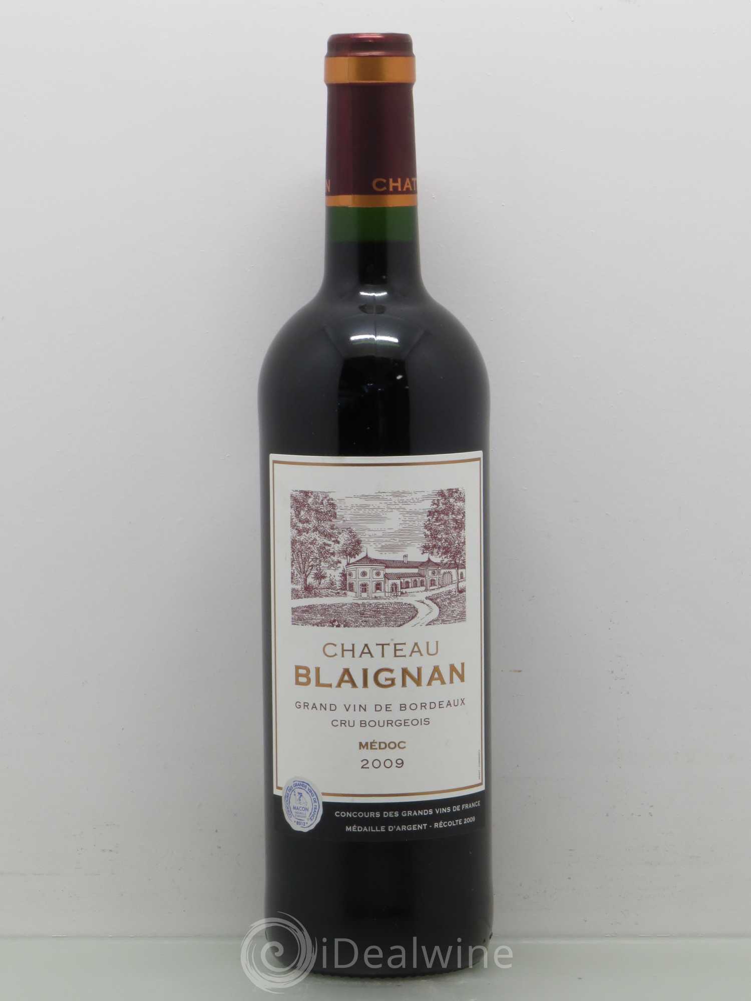 Château Blaignan Cru Bourgeois (sans prix de reserve) 2009 - Lot de 1 bouteille - 0