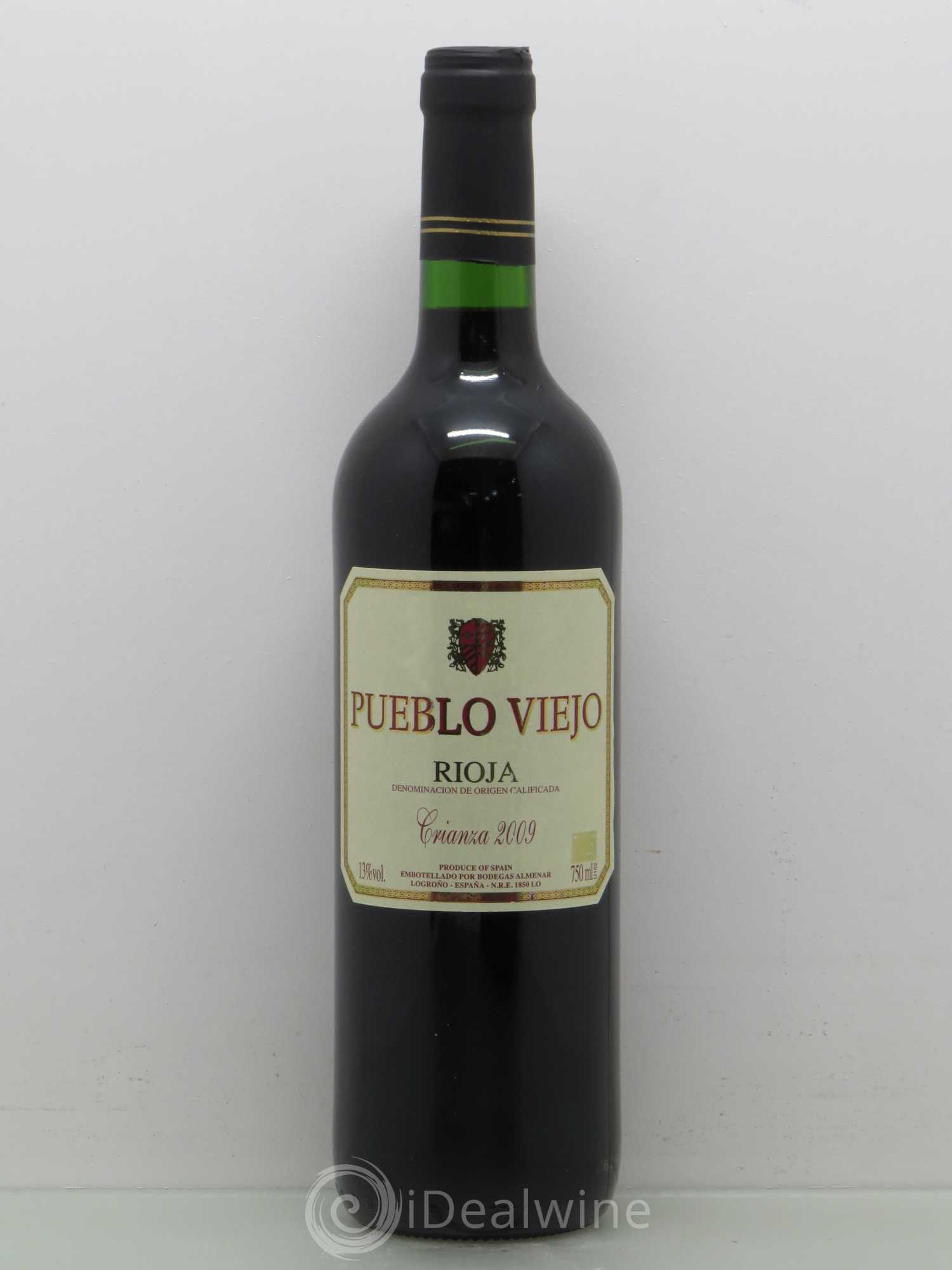 Rioja DOCA Pueblo Viejo Crianza (sans prix de reserve) 2009 - Posten von 1 Flasche - 0