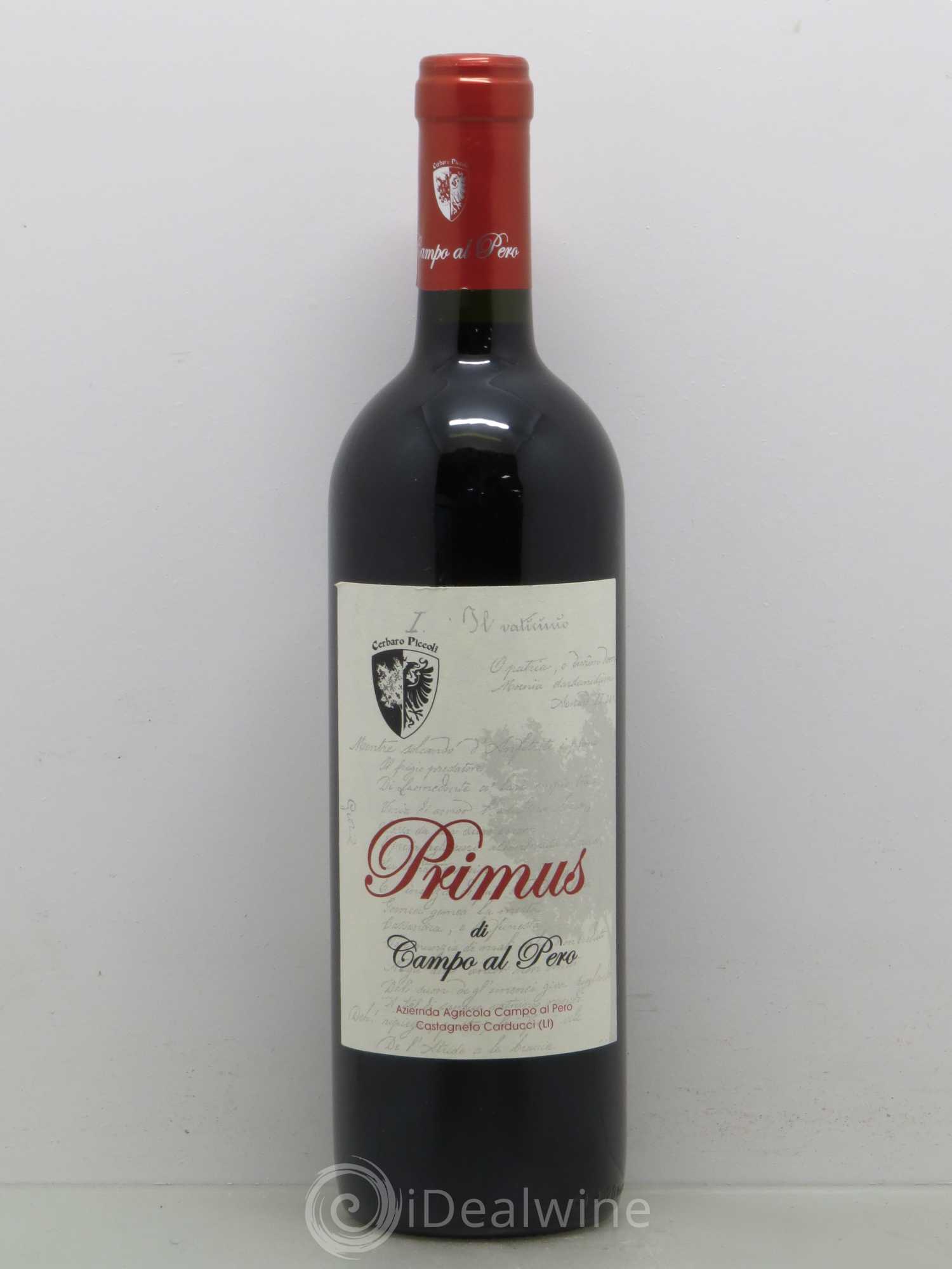 Italie Primus IGT Toscana Campo Al Pero (sans prix de réserve) 2006 - Posten von 1 Flasche - 0