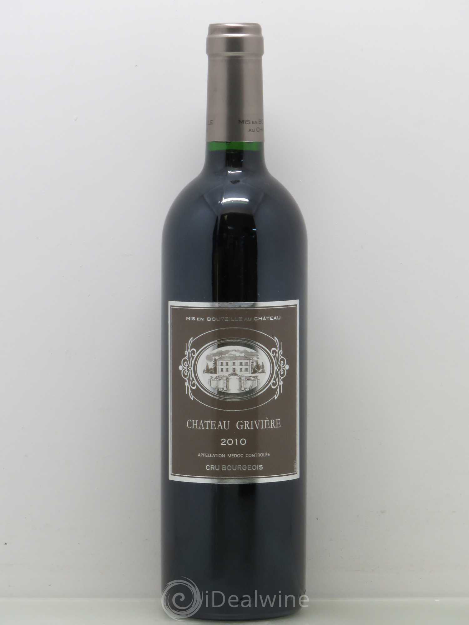 Château Grivière Cru Bourgeois (sans prix de reserve) 2010 - Lot de 1 bouteille - 0