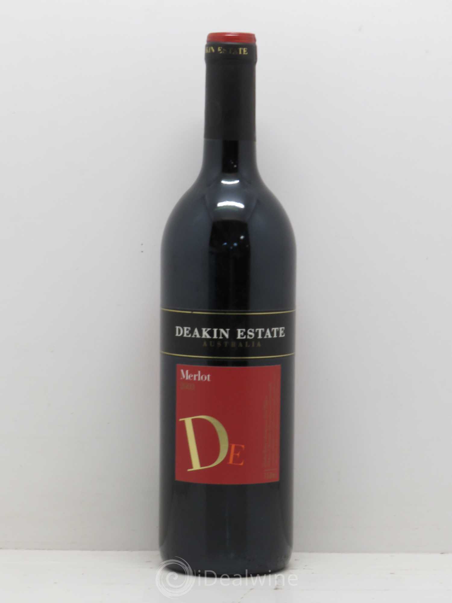 Australie Deakin Estate Merlot (sans prix de réserve) 2003 - Posten von 1 Flasche - 0