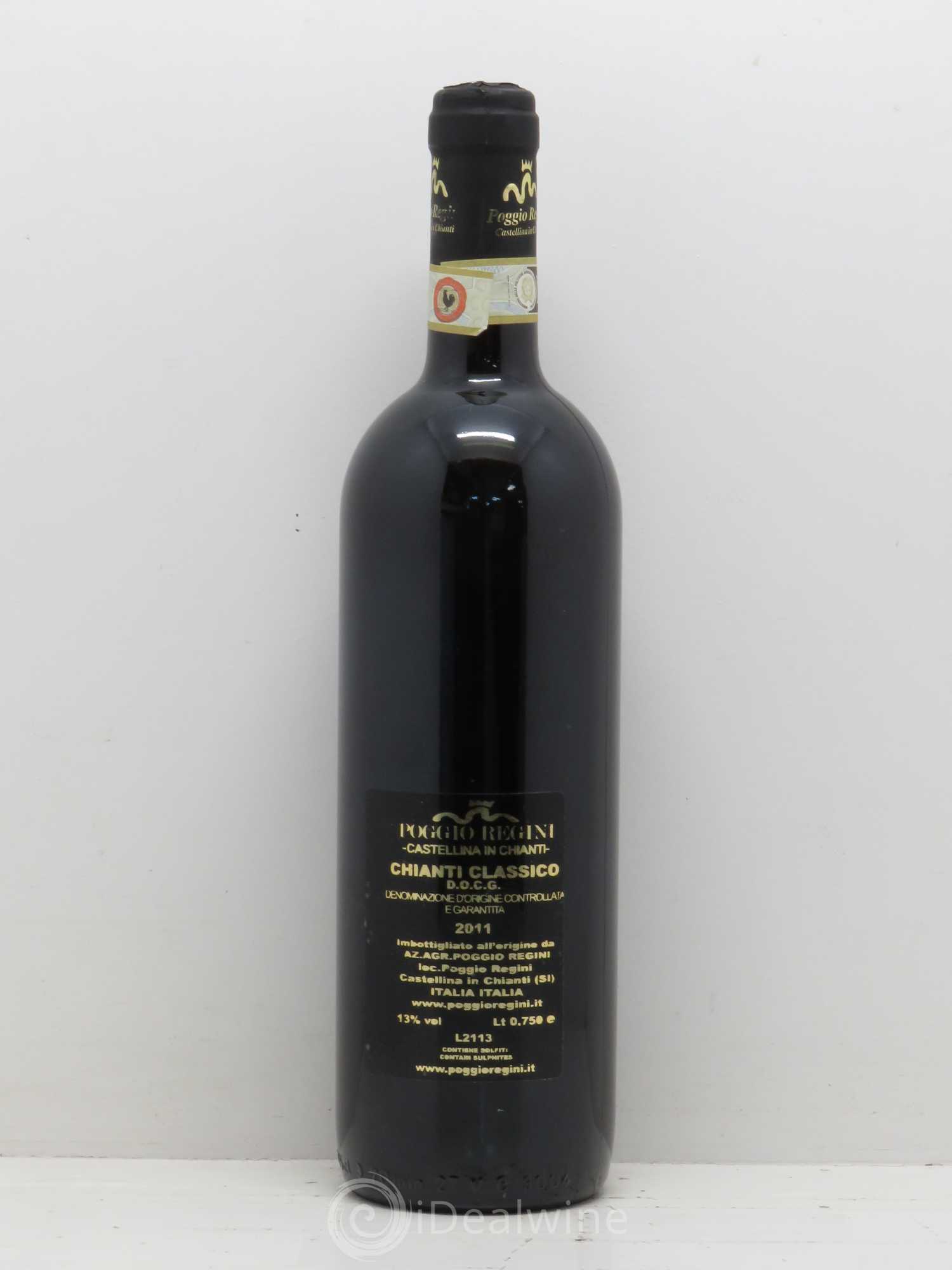 Chianti Classico DOCG Poggio Régini Castellina-in-Chianti (sans prix de réserve) 2011 - Lotto di 1 bottiglia - 1
