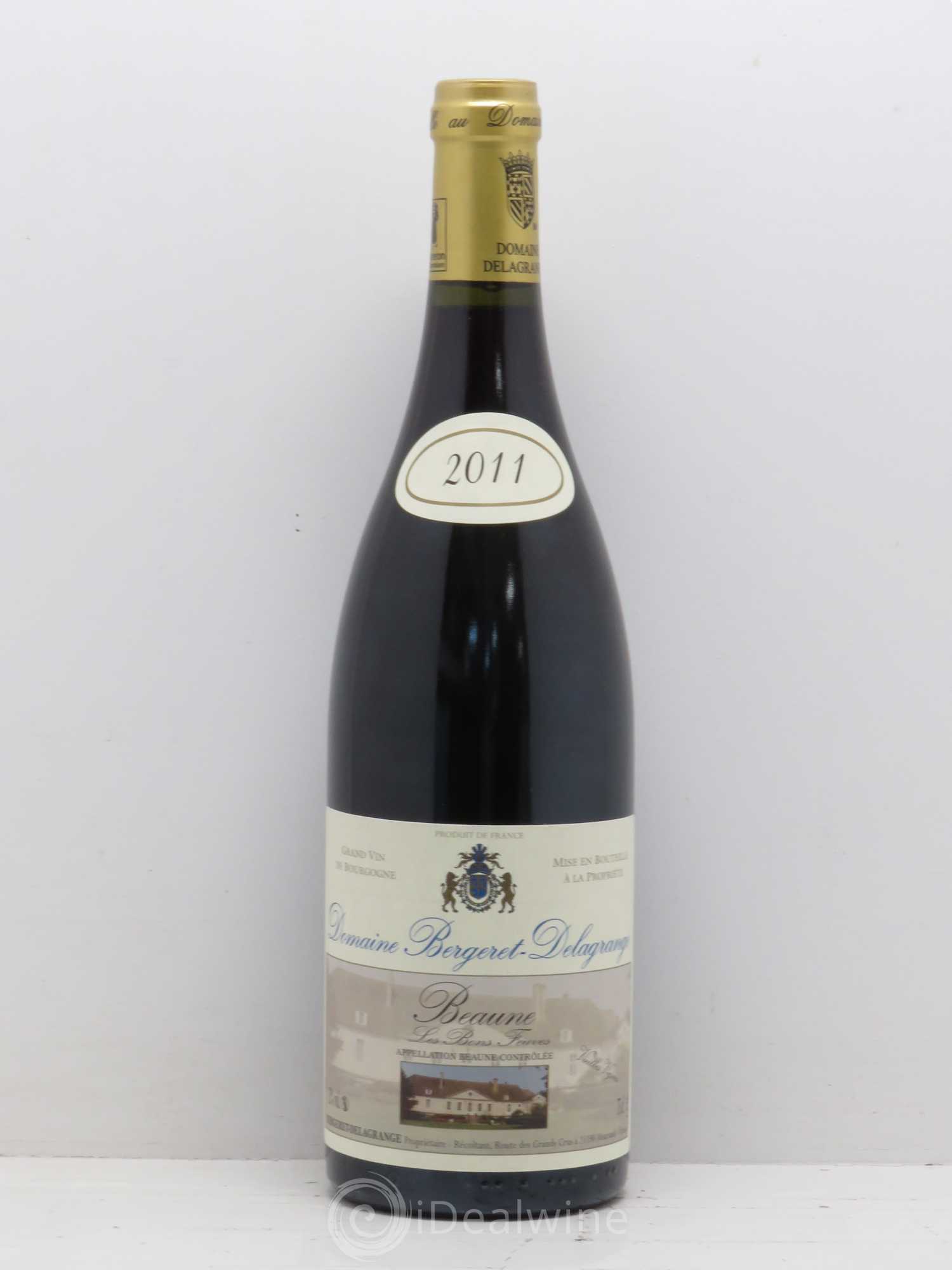 Beaune Les Bons Feuves Bergeret Delagrange (sans prix de réserve) 2011 - Posten von 1 Flasche - 0