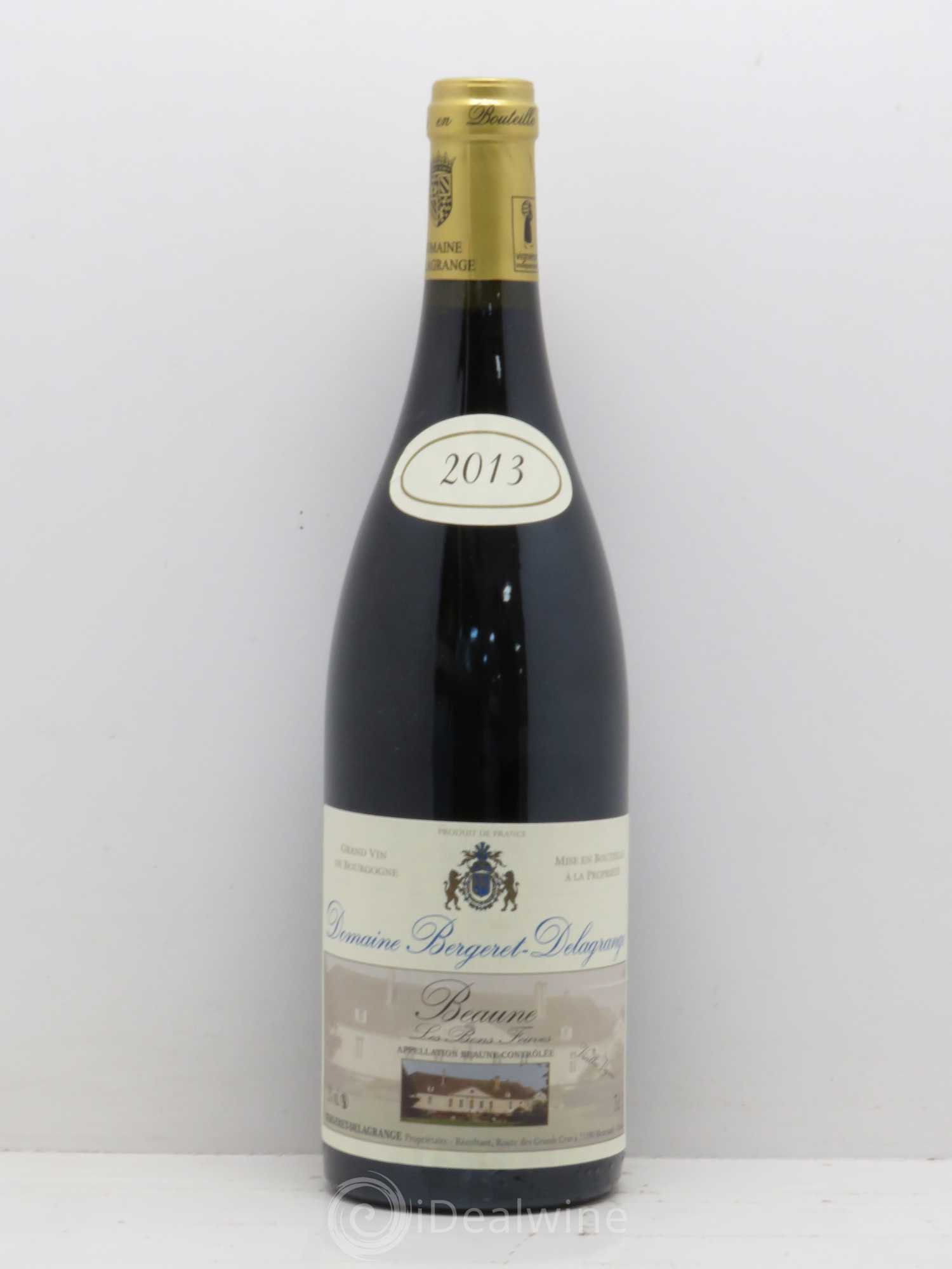 Beaune Les Bons Feuves Bergeret Delagrange (sans prix de réserve) 2013 - Posten von 1 Flasche - 0