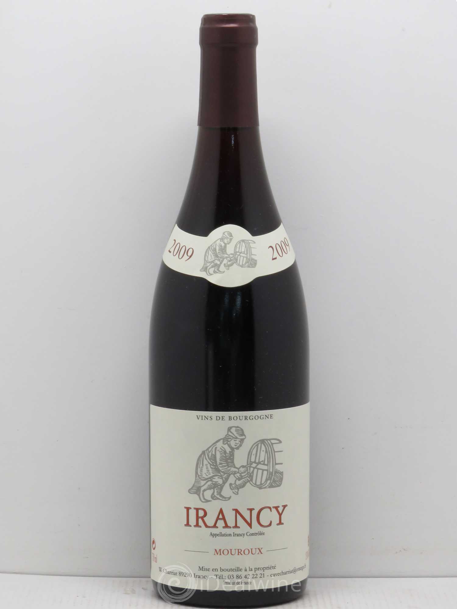 Bourgogne Irancy Mouroux (sans prix de réserve) 2009 - Posten von 1 Flasche - 0