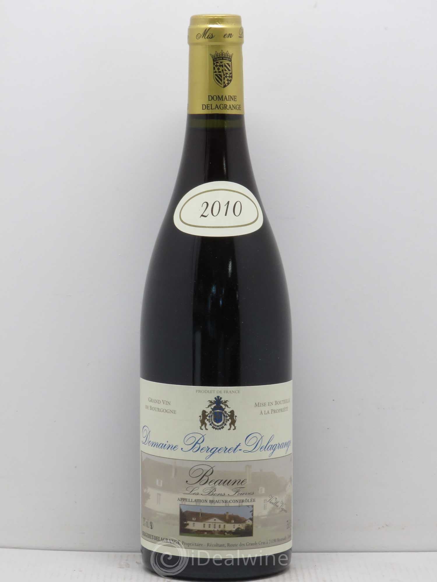 Beaune Les Bons Feuves Bergeret Delagrange Vieilles Vignes (sans prix de réserve) 2015 - Posten von 1 Flasche - 0