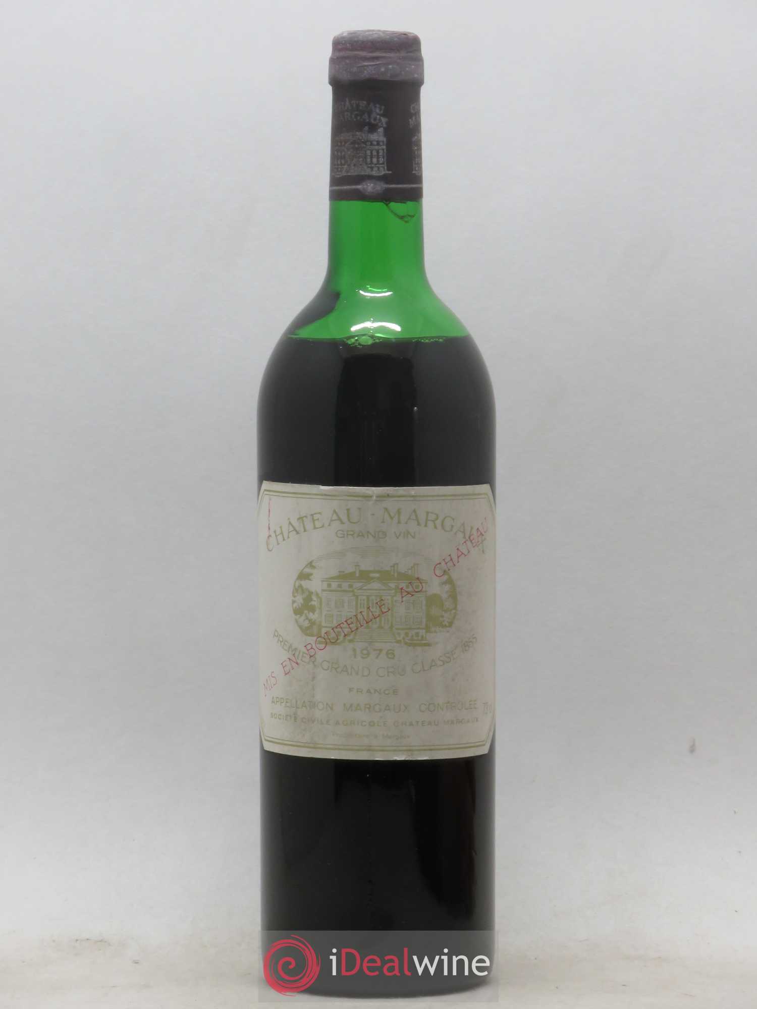 Château Margaux 1er Grand Cru Classé (sans prix de réserve) 1976 - Lot de 1 bouteille - 0