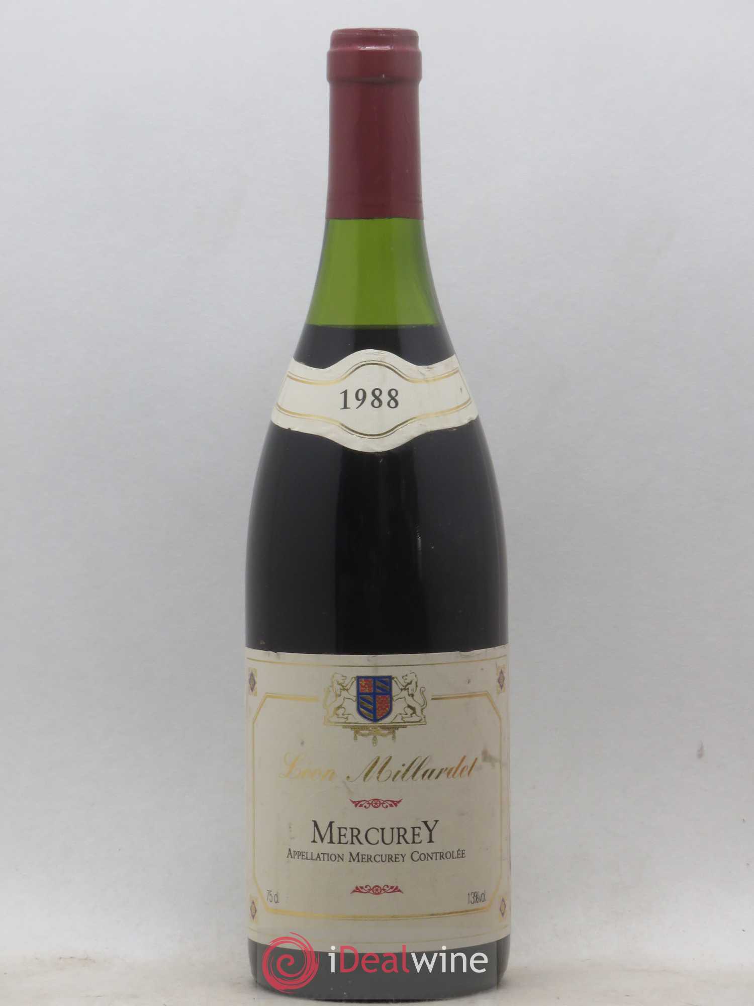 Mercurey Léon Millardet (sans prix de réserve) 1988 - Posten von 1 Flasche - 0