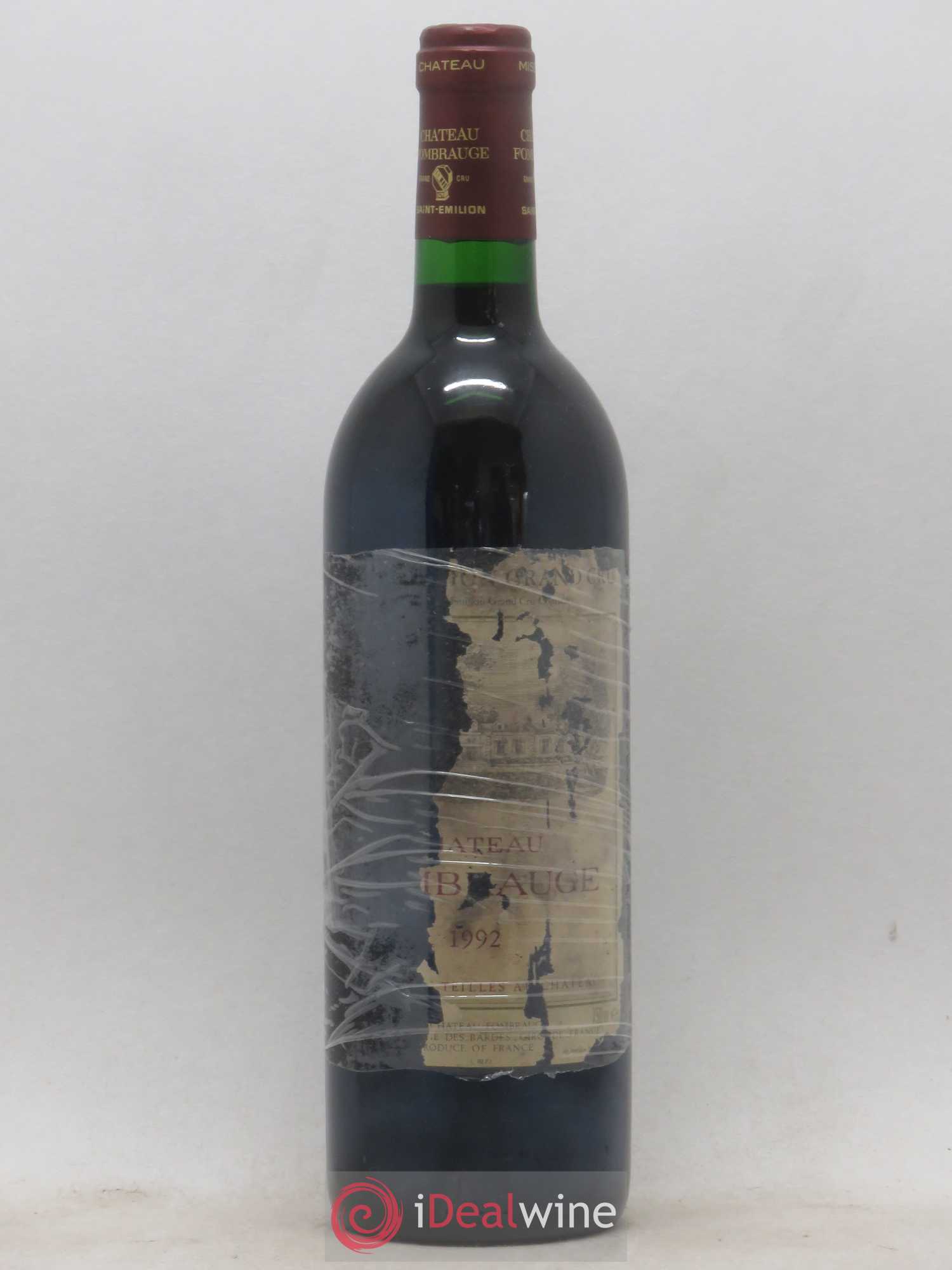 Château Fombrauge Grand Cru Classé (sans prix de réserve) 1992 - Lot de 1 bouteille - 0