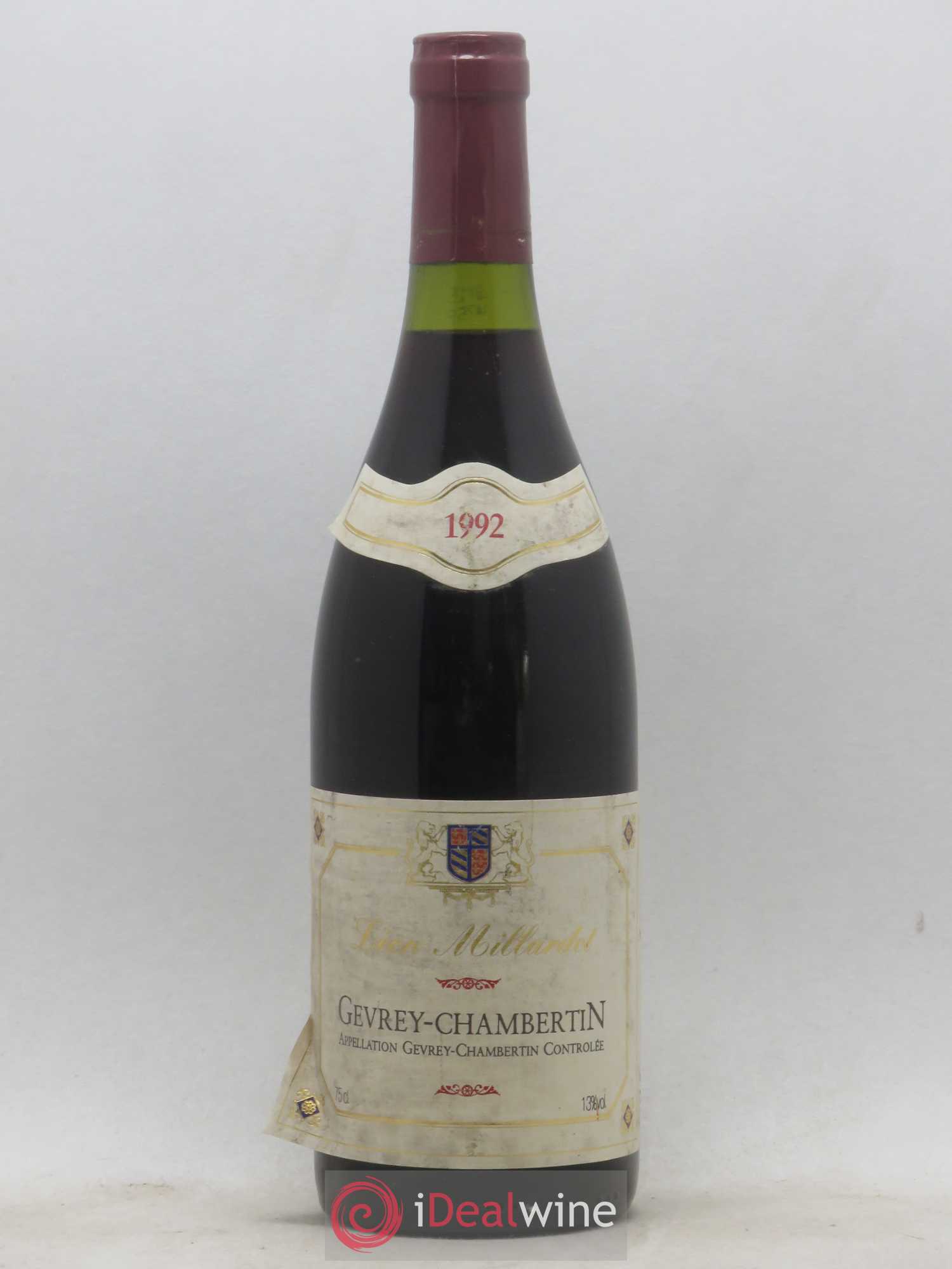 Gevrey-Chambertin Léon Millardet (sans prix de réserve) 1992 - Posten von 1 Flasche - 0