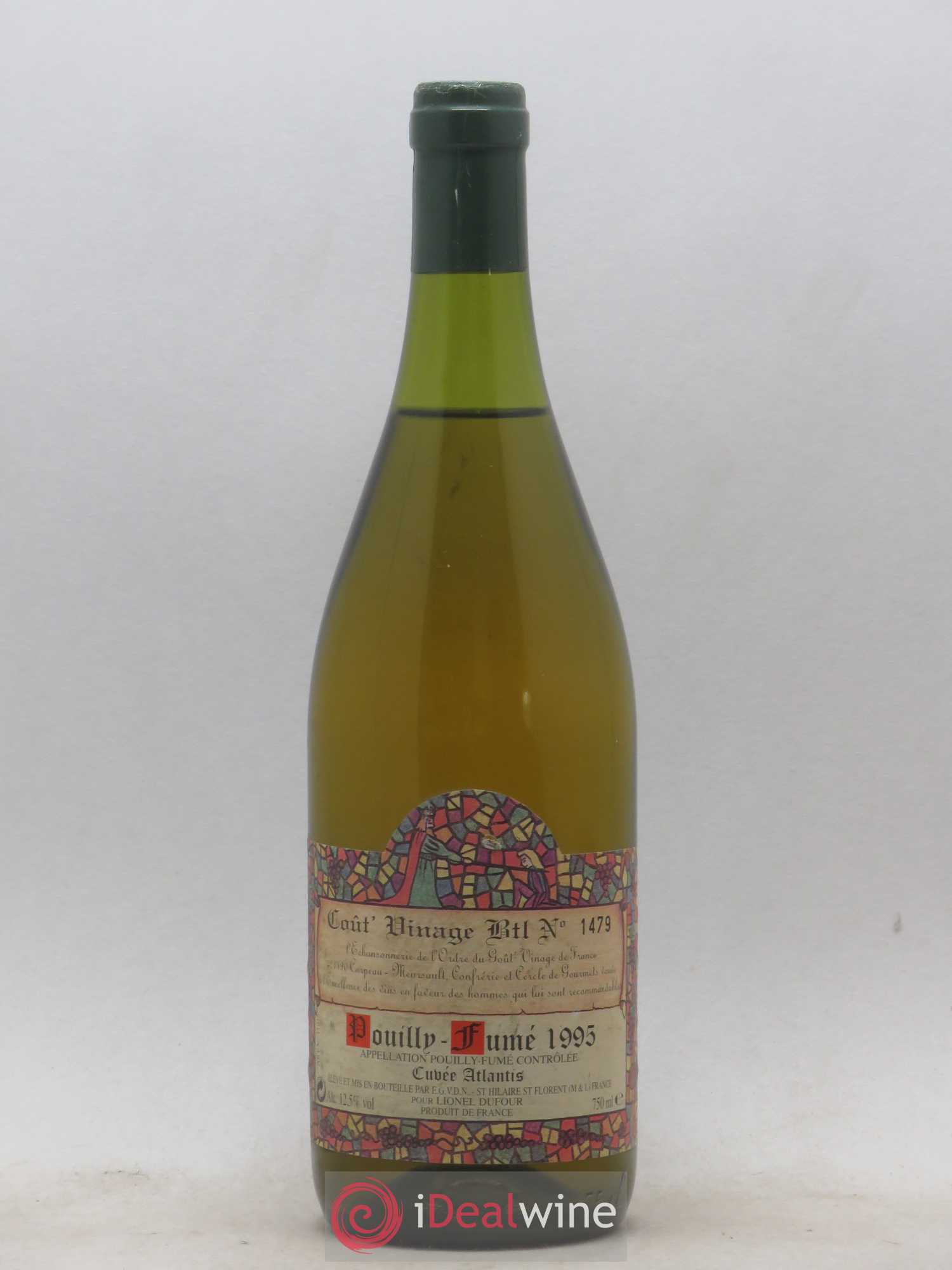 Pouilly-Fumé Cuvée Atlantis Lionel Dufour (sans prix de réserve) 1995 - Posten von 1 Flasche - 0