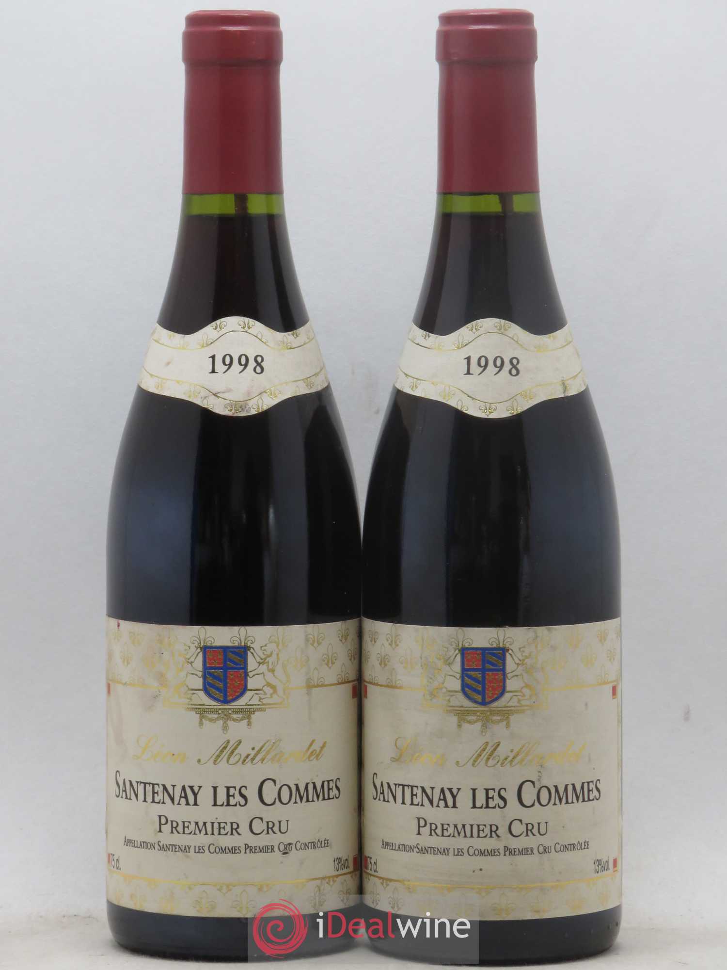Santenay 1er Cru Les Commes Léon Millardet (sans prix de réserve) 1998 - Posten von 2 Flaschen - 0