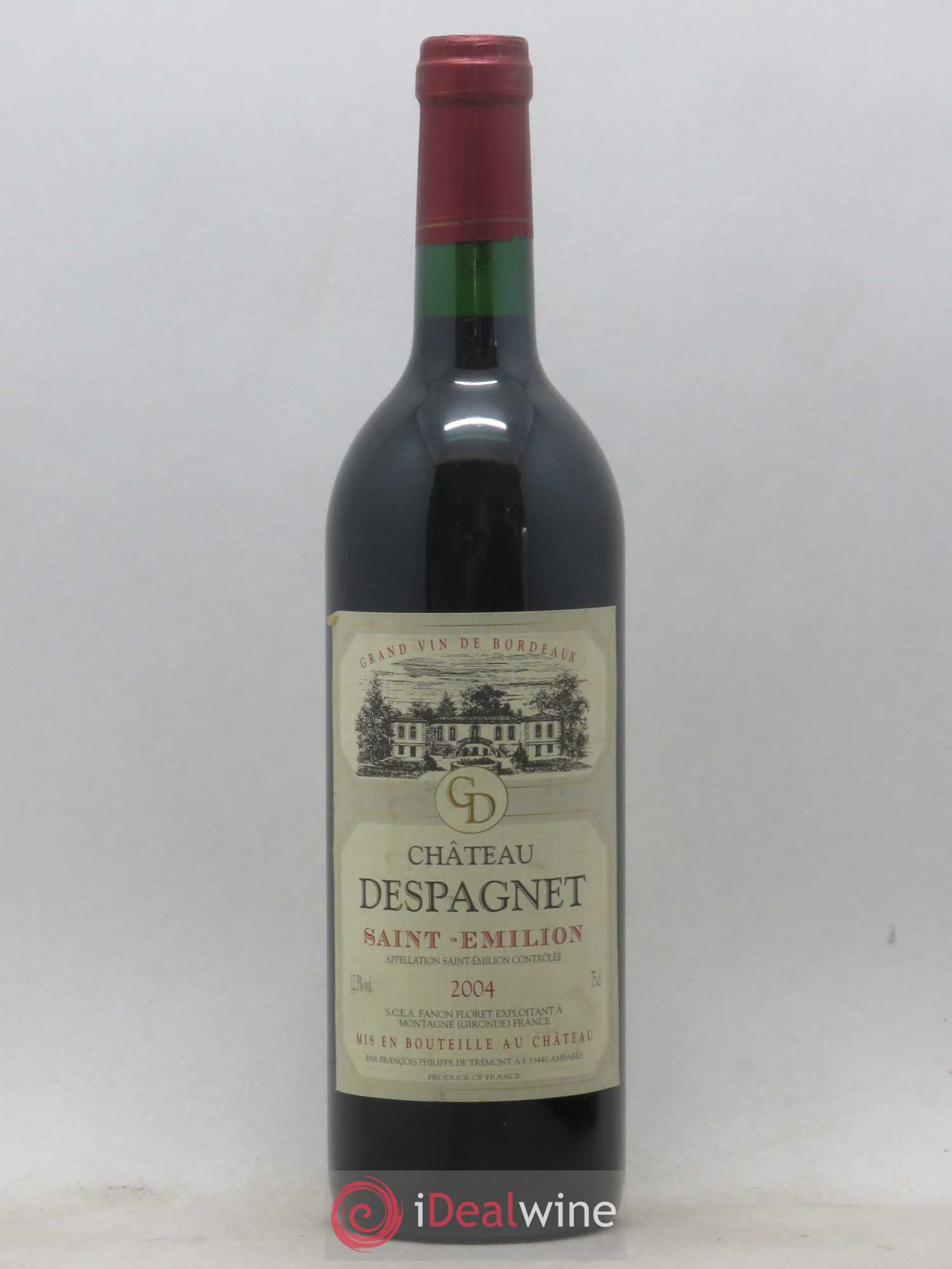 Saint-Émilion Château Despagnet (sans prix de réserve) 2004 - Posten von 1 Flasche - 0