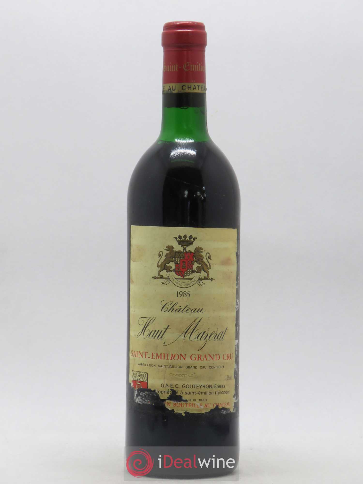Château Haut Mazerat (sans prix de réserve) 1985 - Lot de 1 bouteille - 0