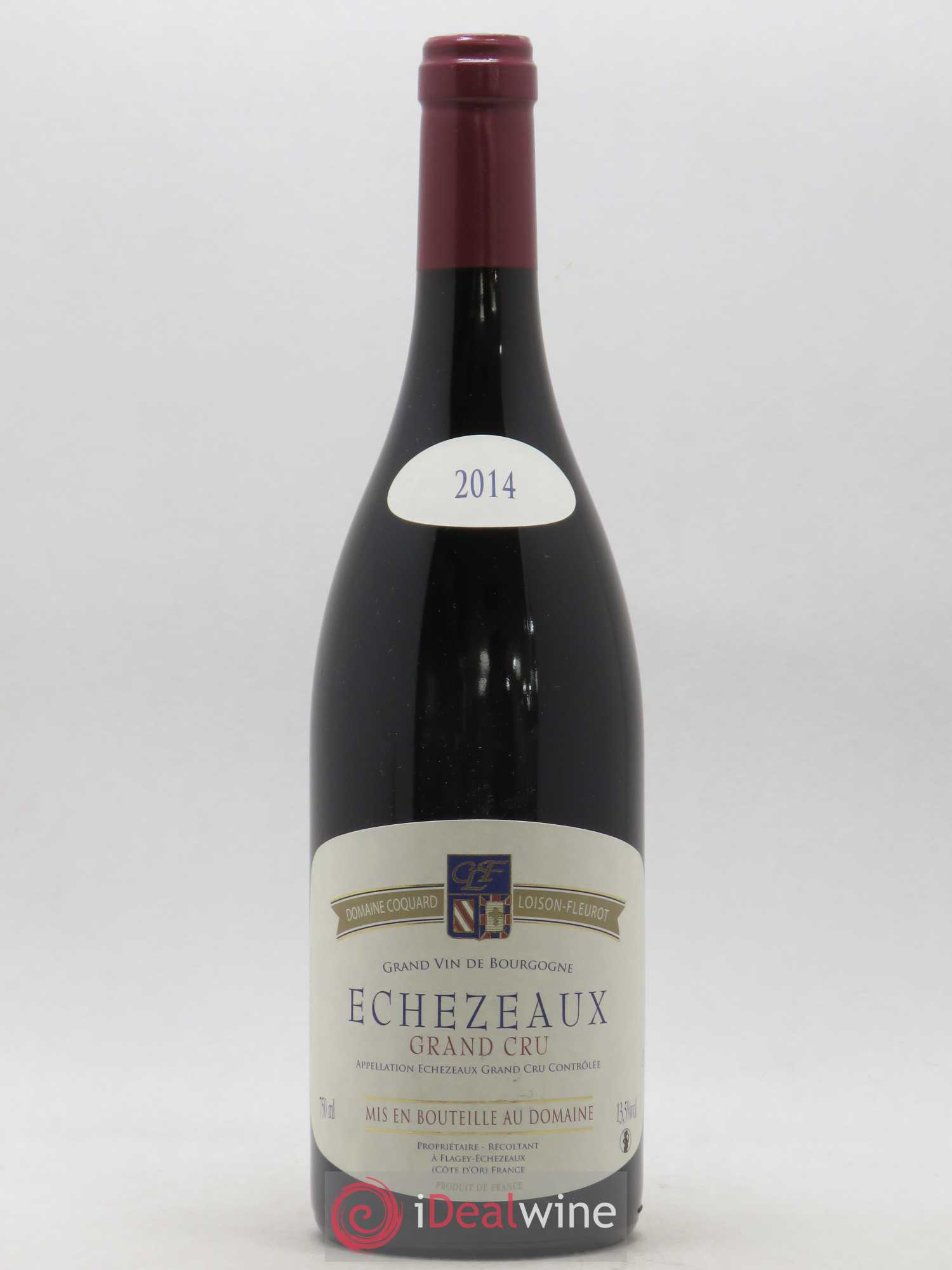 Echezeaux Grand Cru Domaine Coquard Loison Fleurot (sans prix de réserve) 2014 - Posten von 1 Flasche - 0