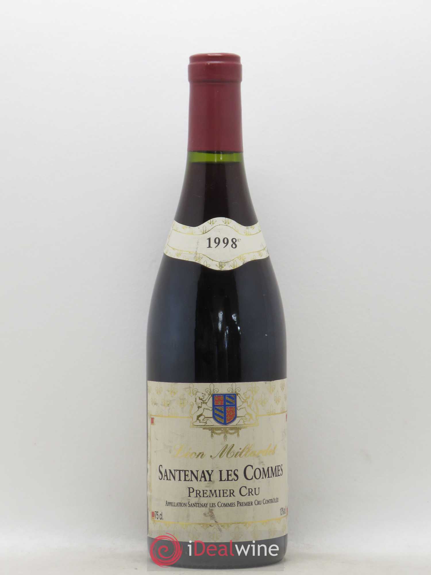 Santenay 1er Cru Les Commes Leon Millardet (sans prix de réserve) 1998 - Posten von 1 Flasche - 0