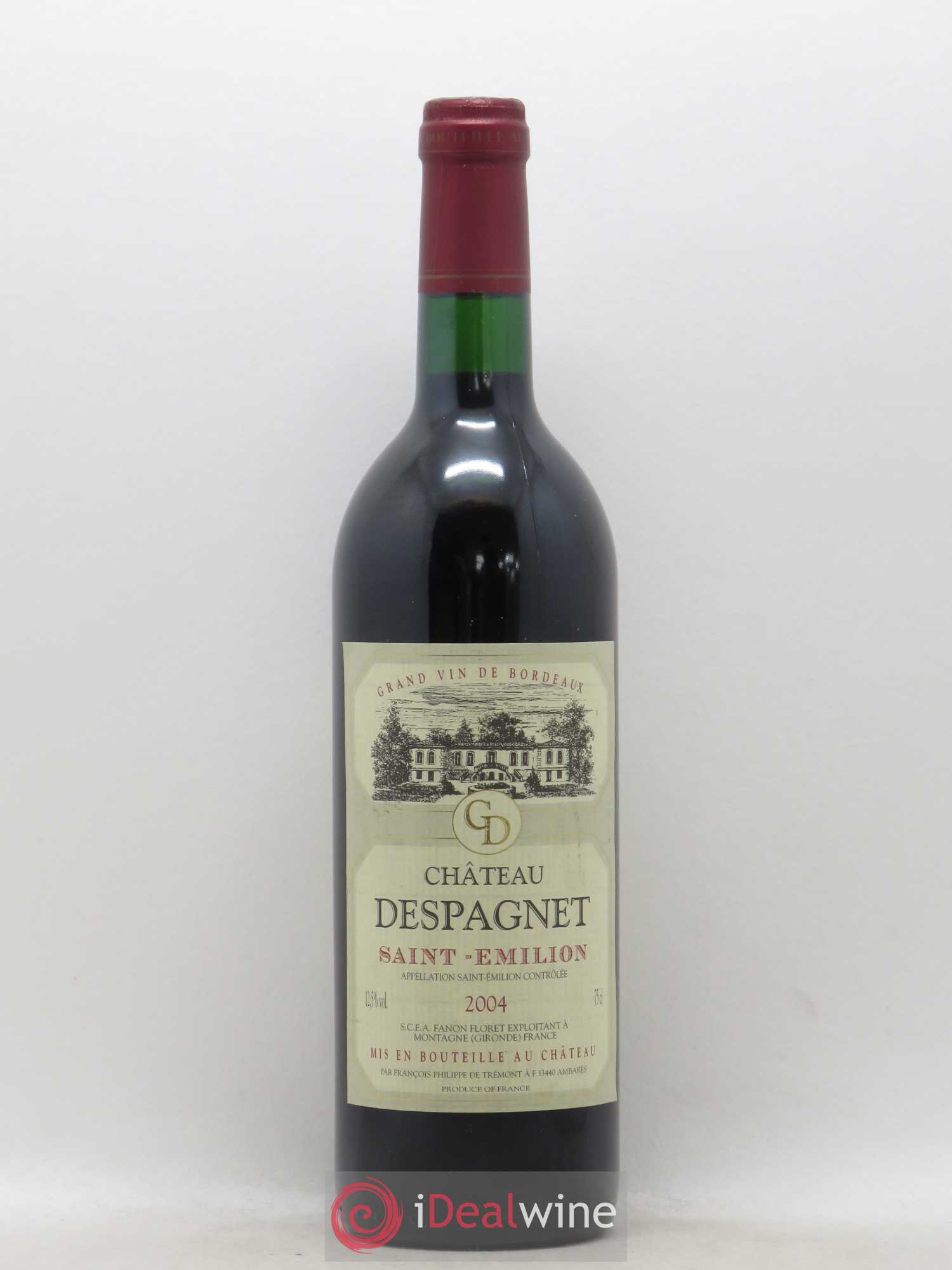 Saint-Émilion Château Despagnet (sans prix de réserve) 2004 - Posten von 1 Flasche - 0