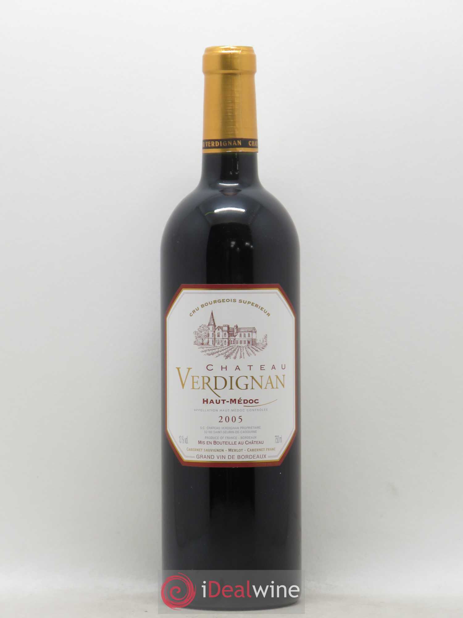 Château Verdignan Cru Bourgeois (sans prix de réserve) 2005 - Lot de 1 bouteille - 0