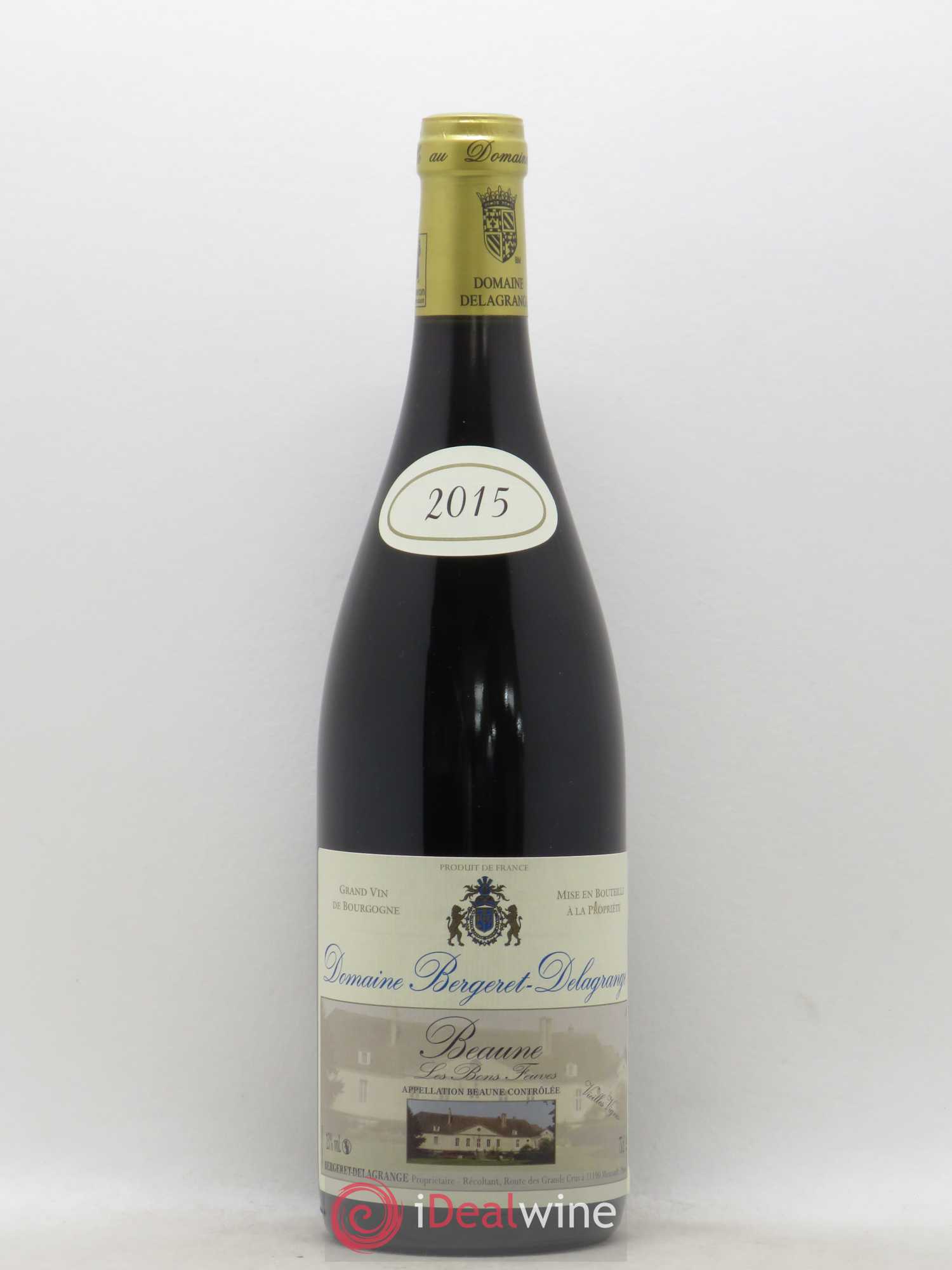 Beaune Les Bons feuves Vieilles vignes Bergeret Delagrange (sans prix de réserve) 2015 - Posten von 1 Flasche - 0