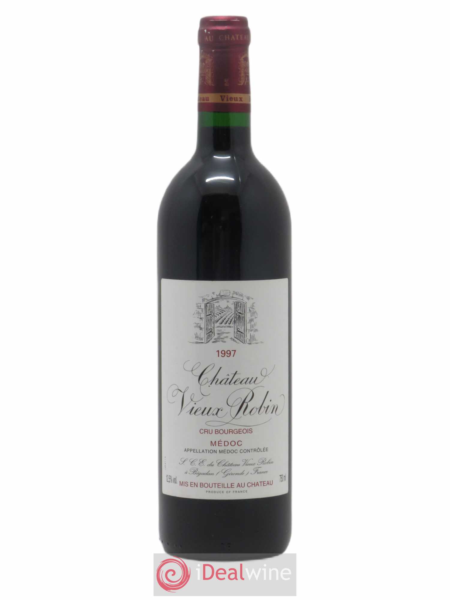 Château Vieux Robin Cru Bourgeois (sans prix de réserve) 1997 - Lot de 1 bouteille - 0