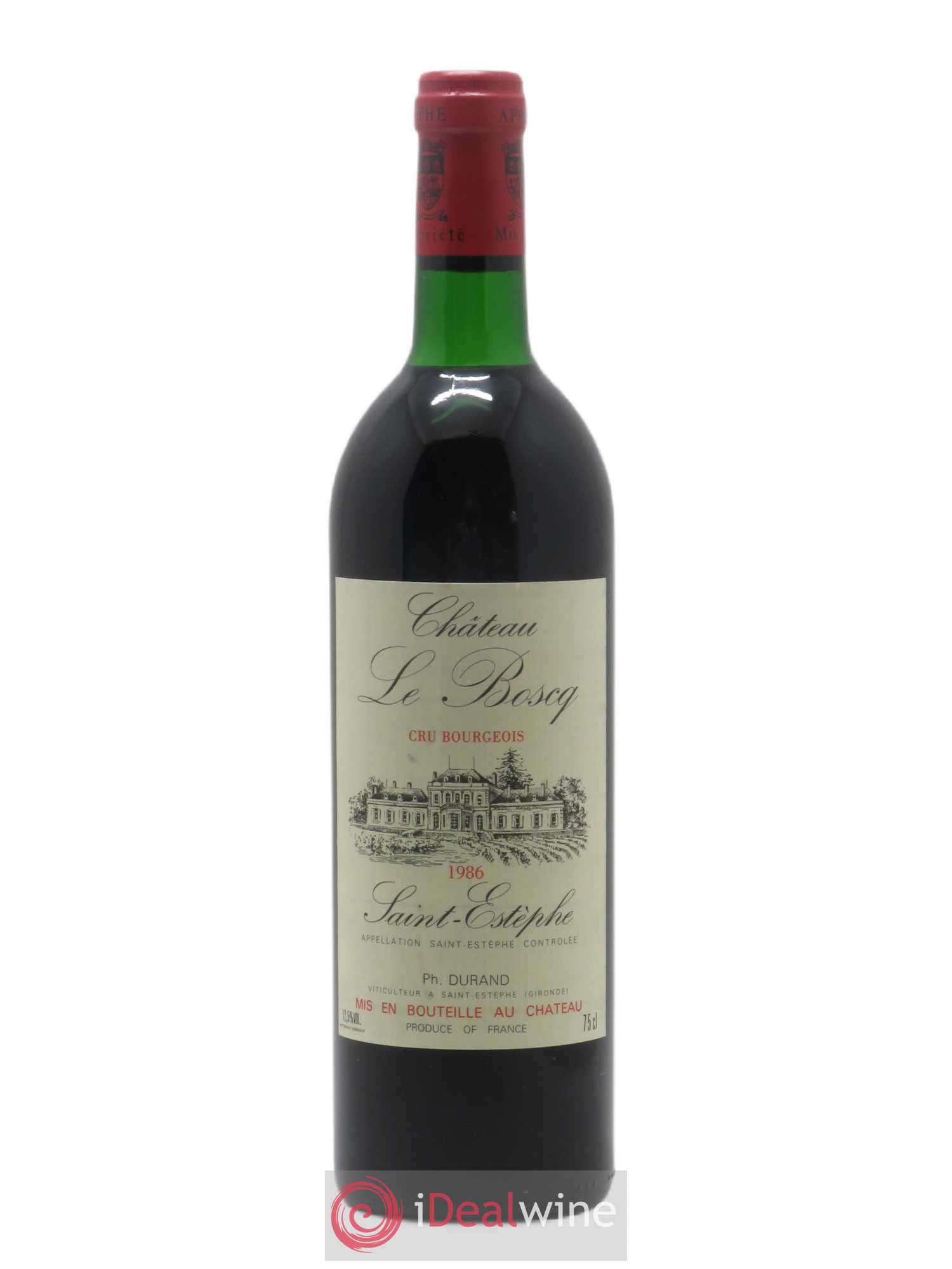 Château le Boscq Cru Bourgeois (sans prix de réserve) 1986 - Lot de 1 bouteille - 0