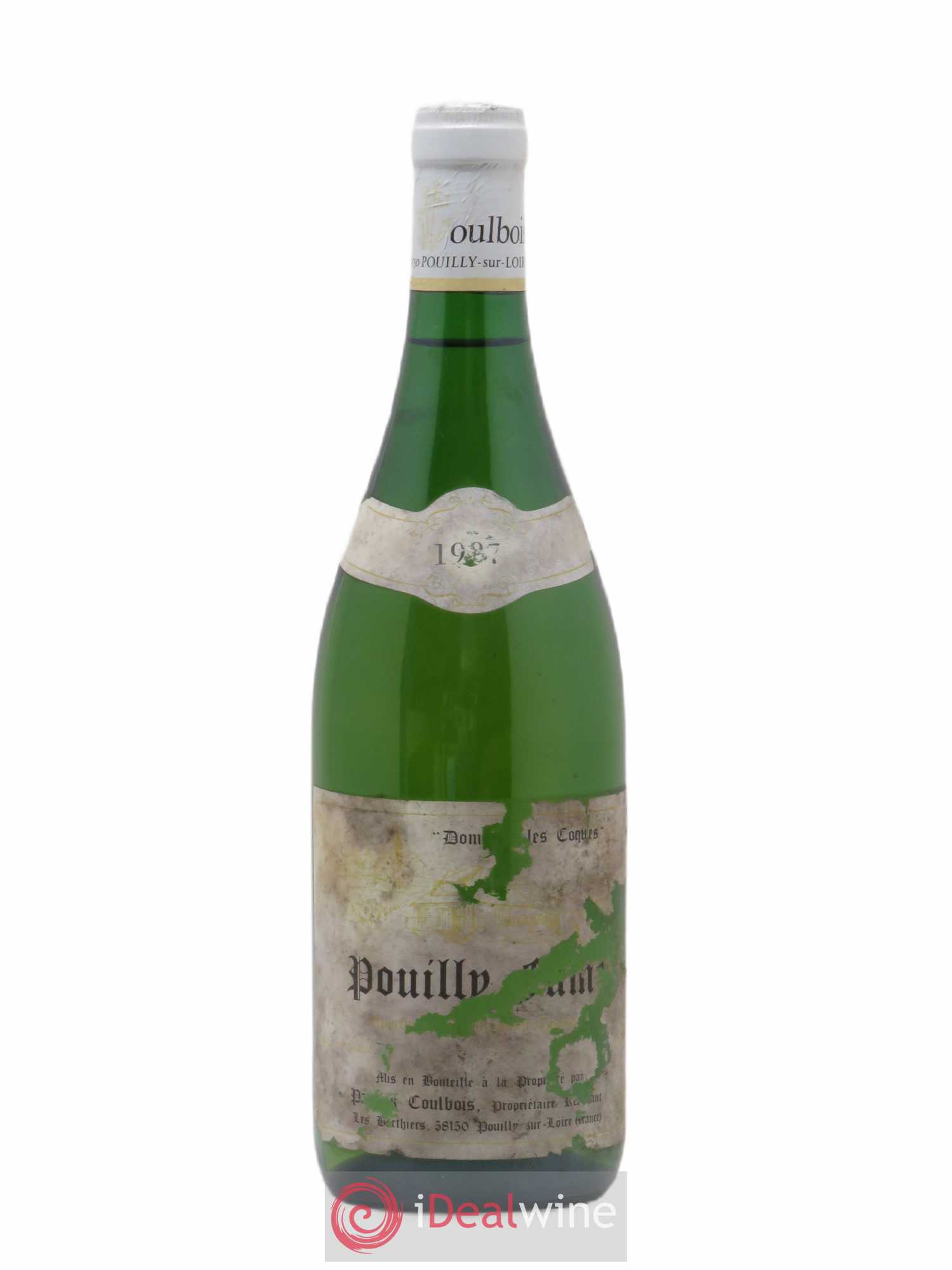 Pouilly-Fumé Domaine Coulbois (sans prix de réserve) 1987 - Posten von 1 Flasche - 0