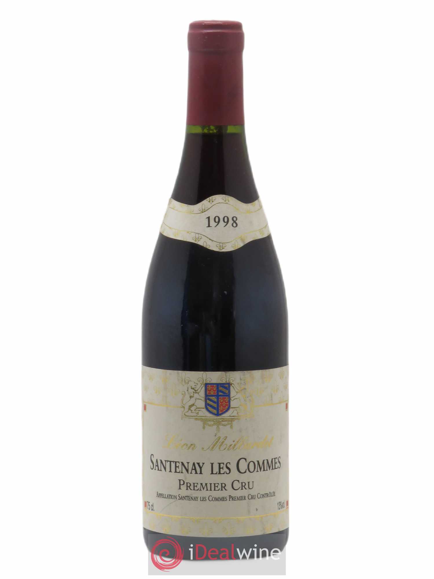 Santenay 1er Cru Les Comes Leon Millardet (sans prix de réserve) 1998 - Posten von 1 Flasche - 0