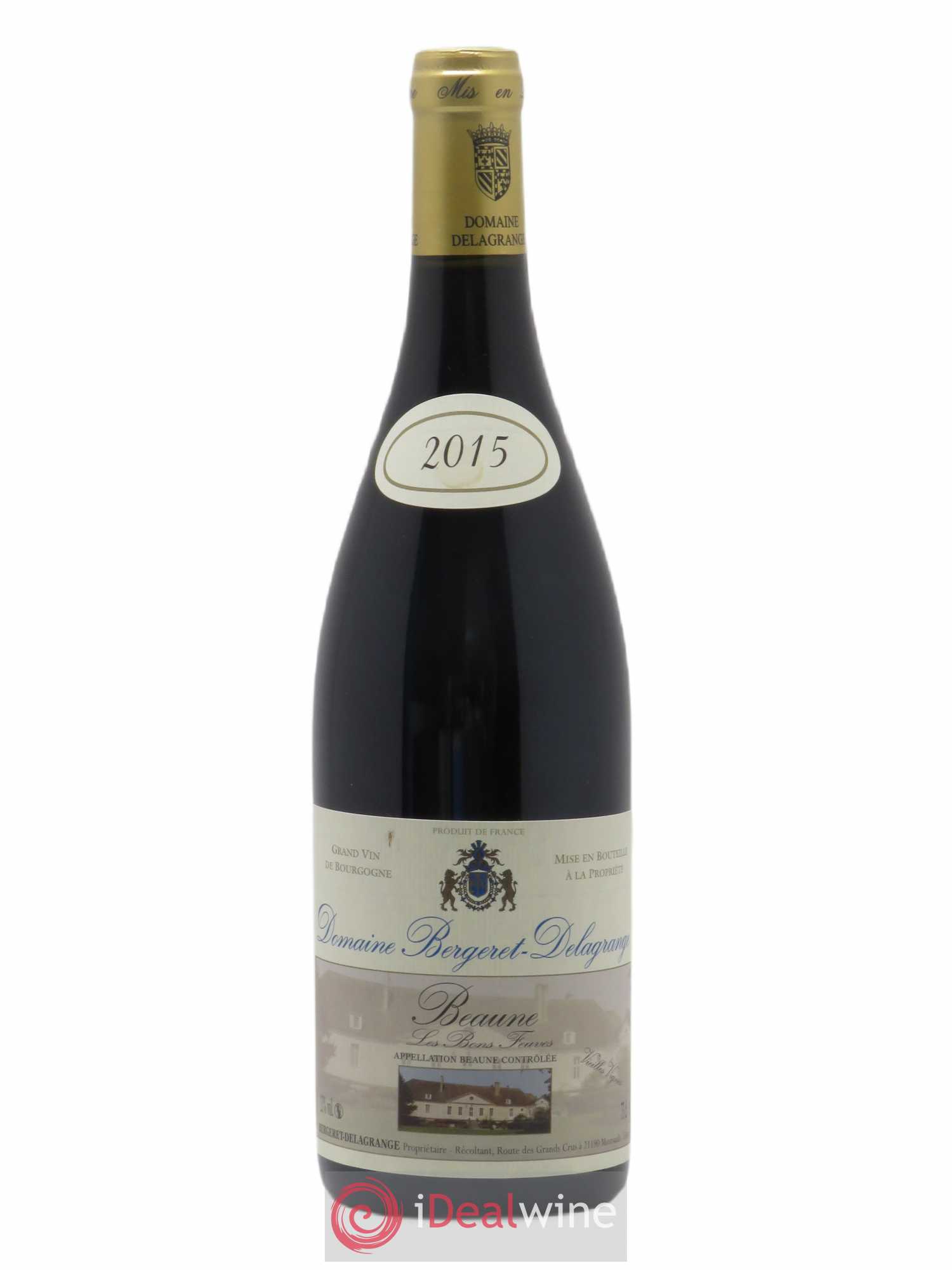 Beaune Les Bons Feuves Bergeret Delagrange (sans prix de réserve) 2015 - Posten von 1 Flasche - 0