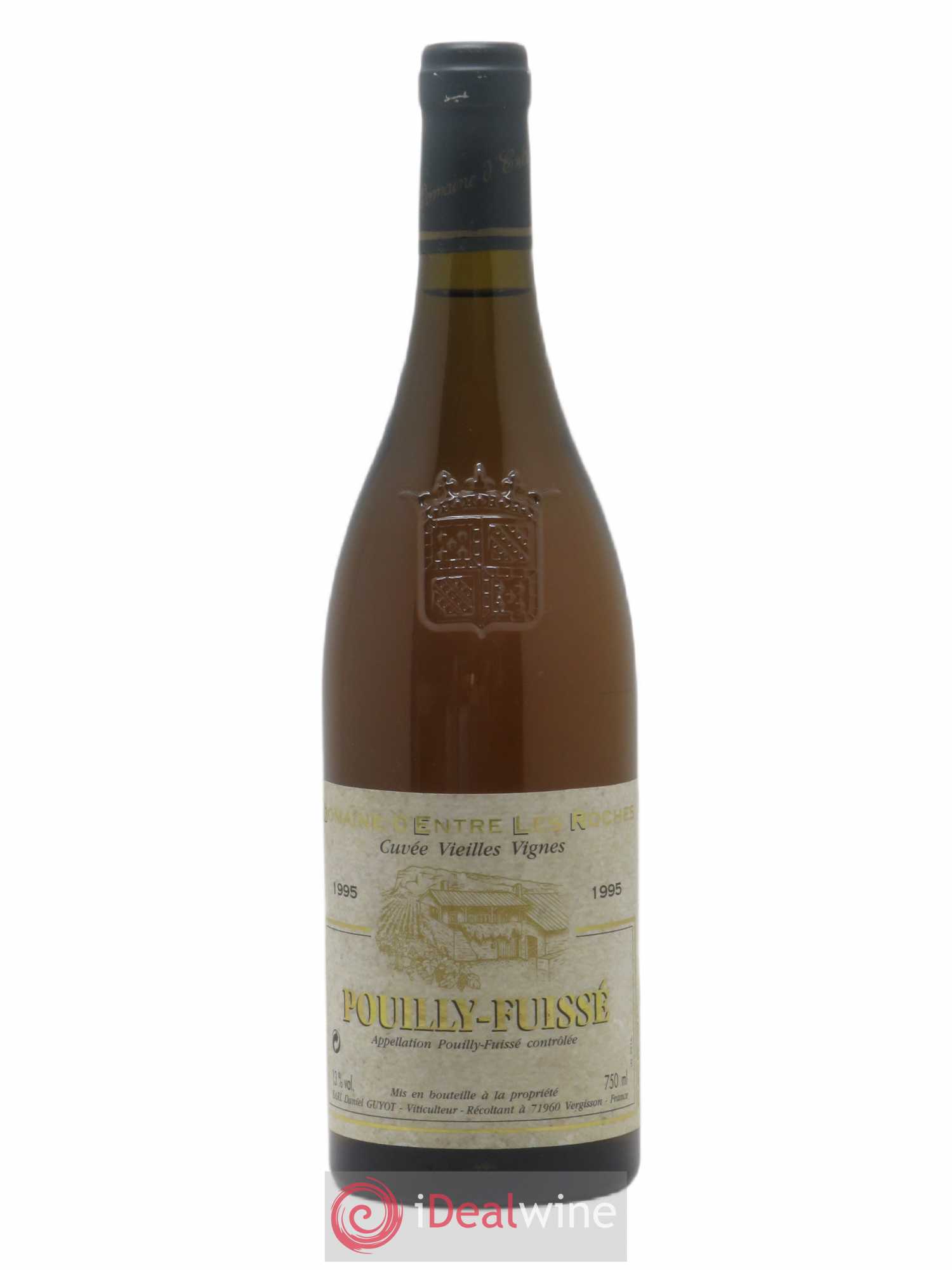 Pouilly-Fuissé Cuvee Vieilles Vignes Domaine d'Entre Les Roches (sans prix de réserve) 1995 - Posten von 1 Flasche - 0