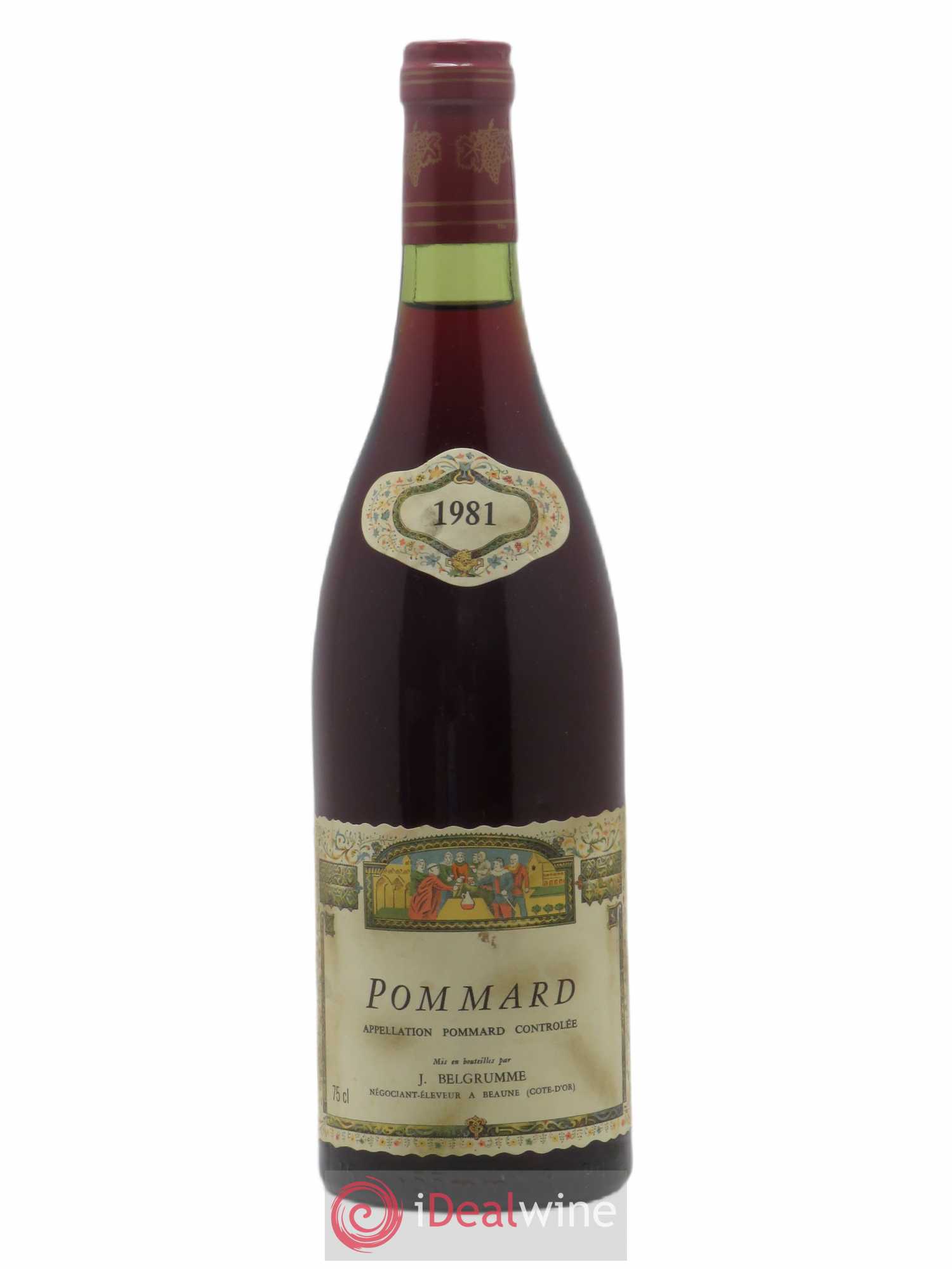 Pommard J. Belgrumme (sans prix de réserve) 1981 - Posten von 1 Flasche - 0