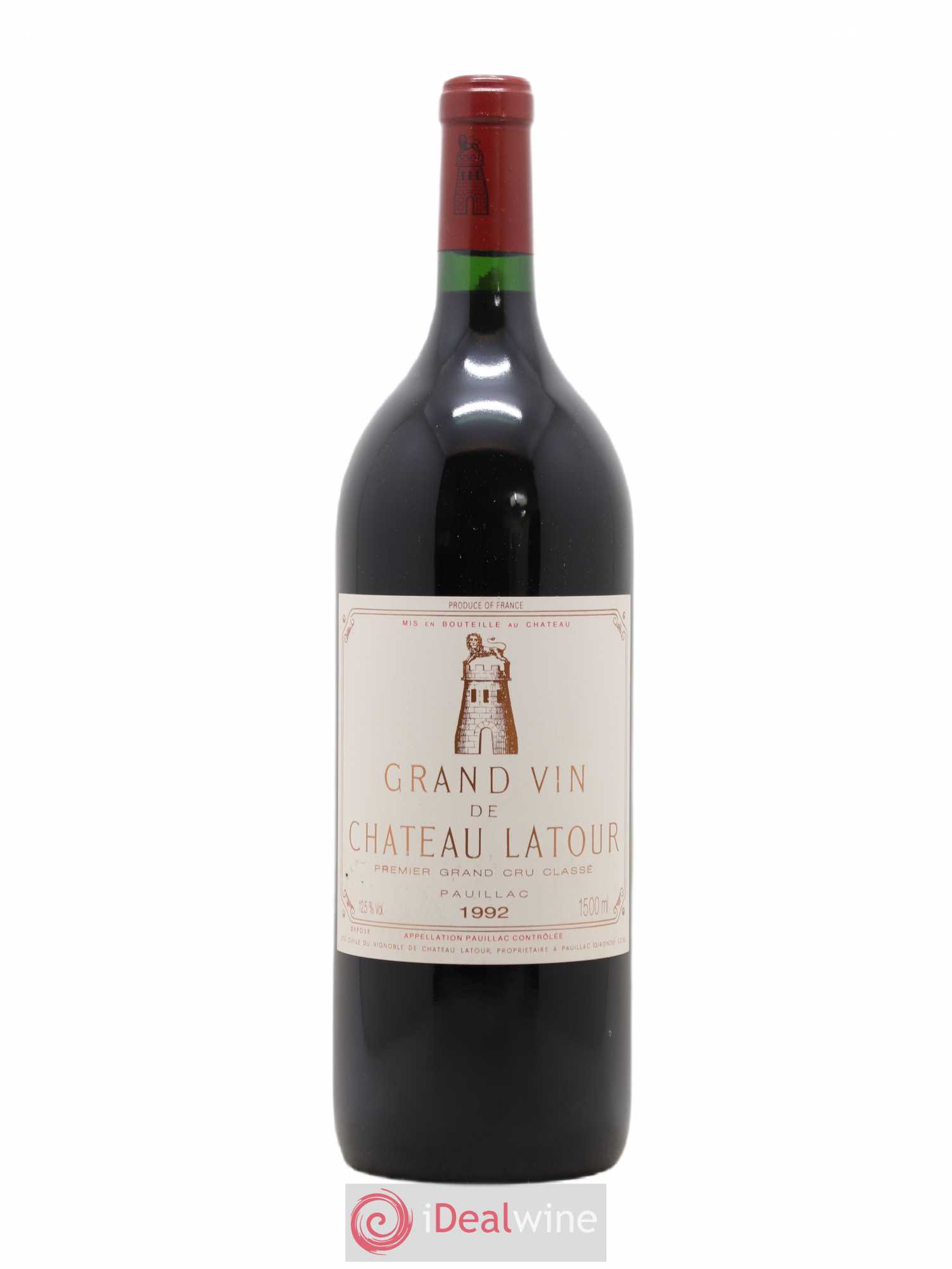 Château Latour 1er Grand Cru Classé 1992 - Lot de 1 magnum - 0