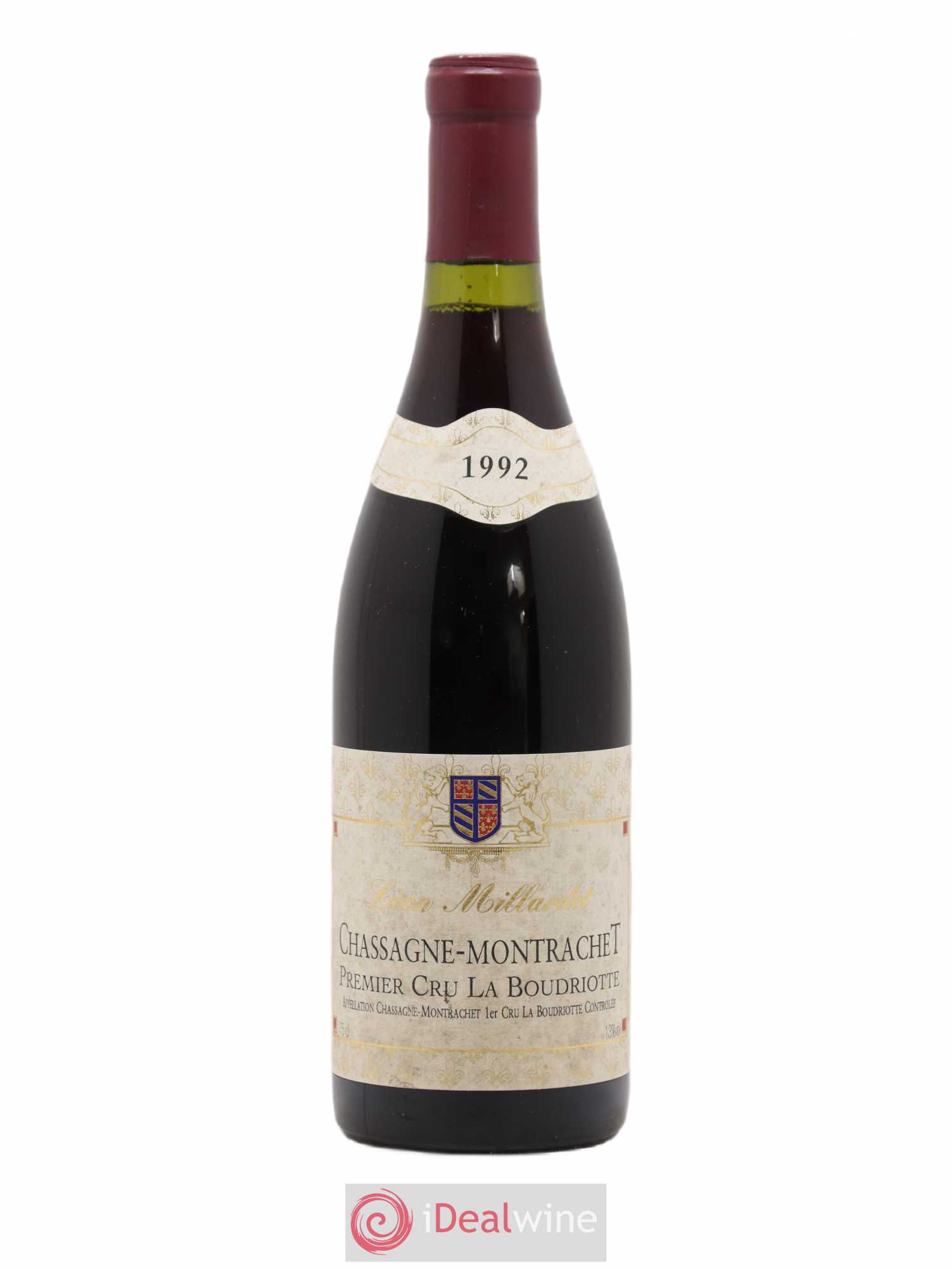 Chassagne-Montrachet 1er Cru La Boudriotte Millardet (sans prix de réserve) 1992 - Posten von 1 Flasche - 0