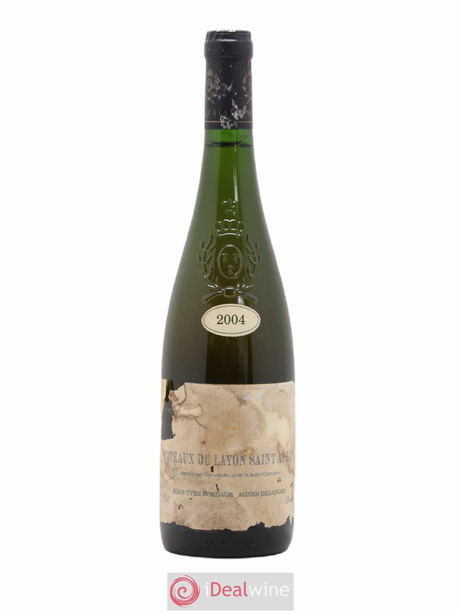 Coteaux du Layon Saint Aubin Bordage (sans prix de réserve) 2004 - Posten von 1 Flasche - 0