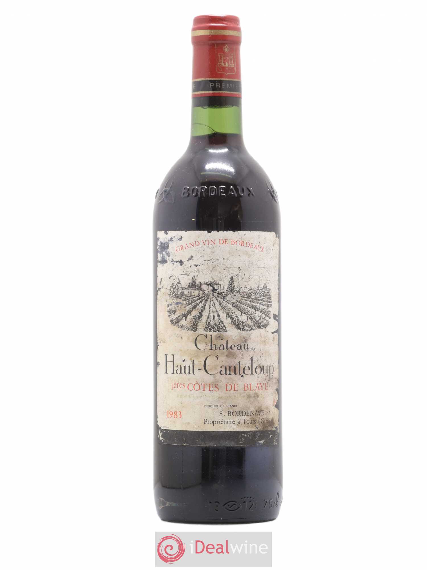 Premières-Côtes-de-Blaye (Blaye-Côtes-de-Bordeaux) (senza prezzo di riserva) 1983 - Lotto di 1 bottiglia - 0