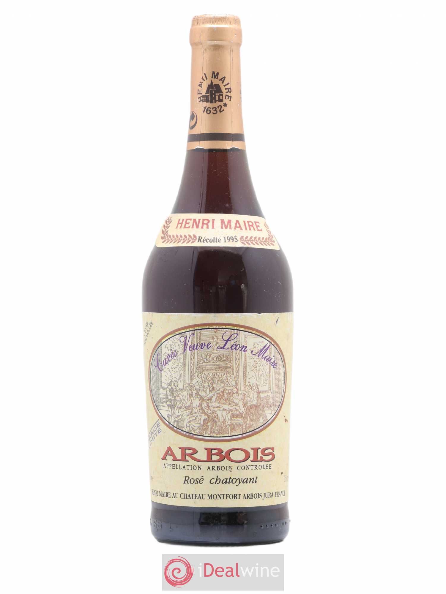 Arbois Cuvee Veuve Leon Maire (sans prix de réserve) 1995 - Posten von 1 Flasche - 0