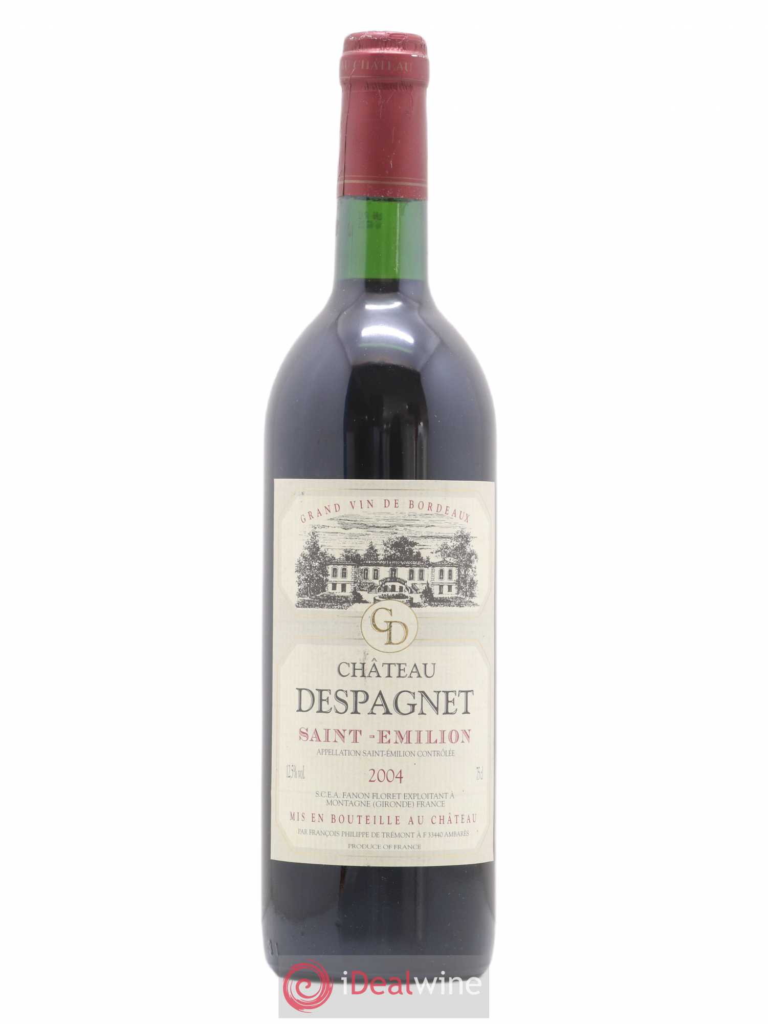 Saint-Émilion Château Despagnet (sans prix de réserve) 2004 - Posten von 1 Flasche - 0