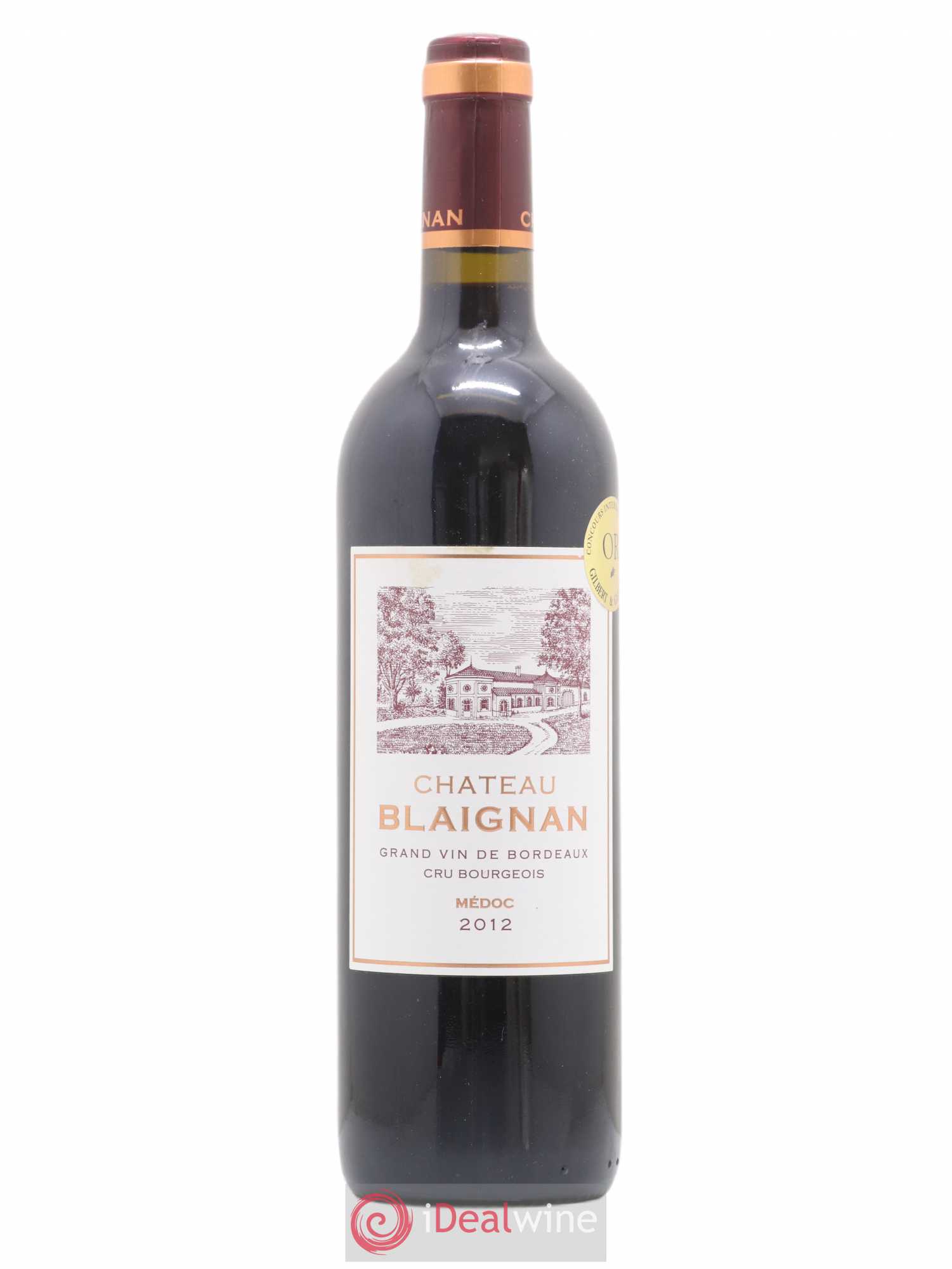 Château Blaignan Cru Bourgeois (sans prix de réserve) 2012 - Lot de 1 bouteille - 0