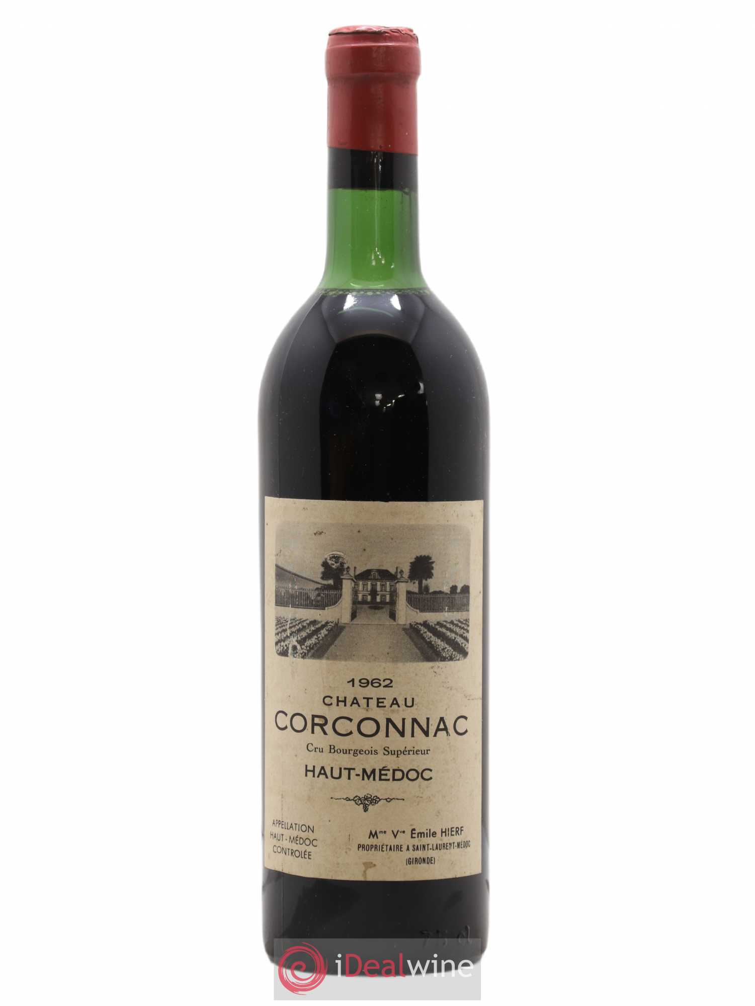Haut Médoc Château Corconnac (sans prix de réserve) 1962 - Posten von 1 Flasche - 0