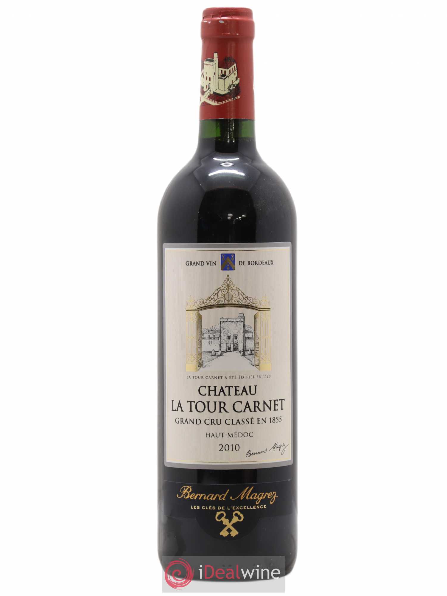 Château la Tour Carnet 4ème Grand Cru Classé (sans prix de réserve) 2010 - Lot de 1 bouteille - 0