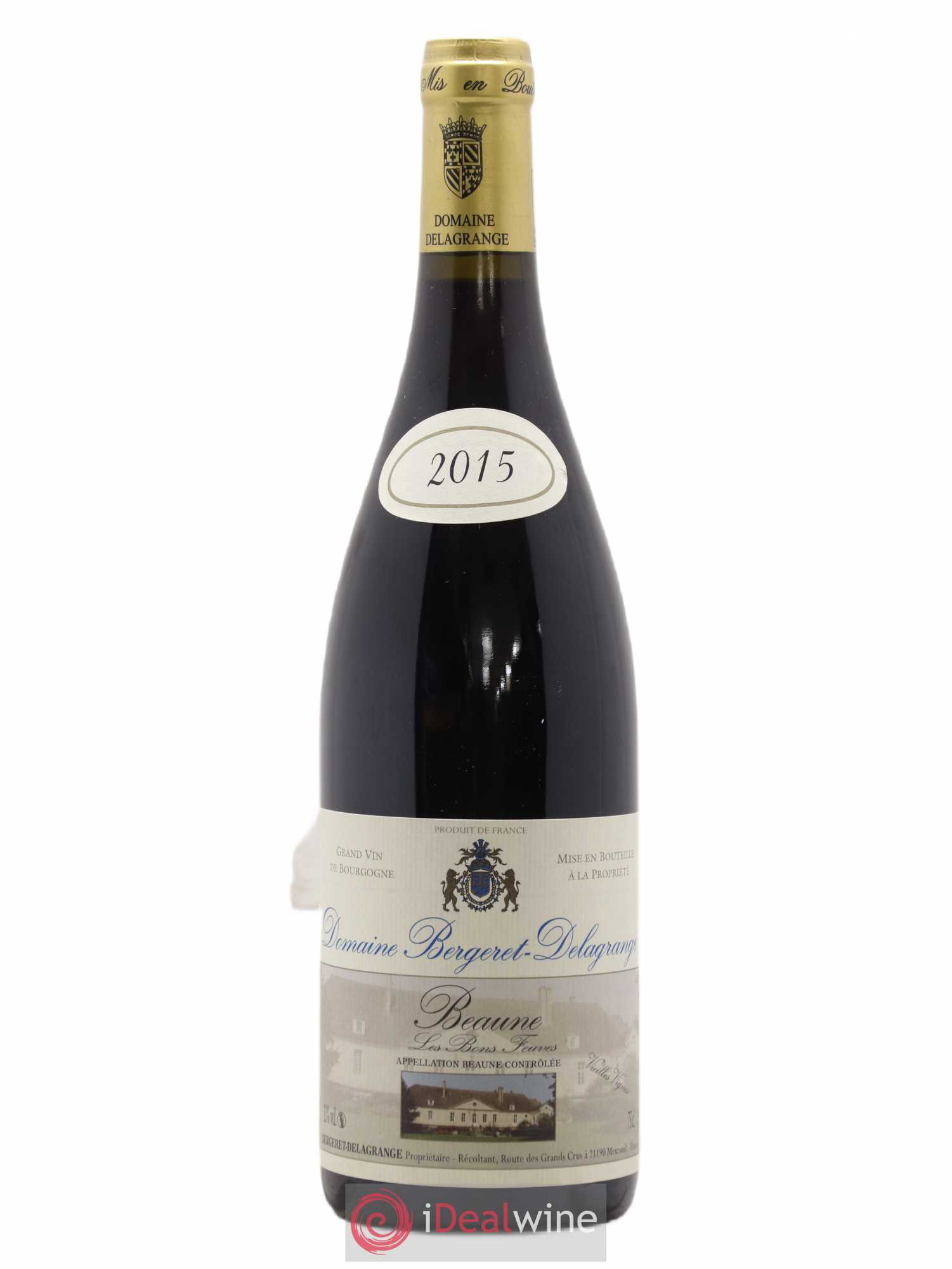 Beaune Les Bons Feuves Vieilles vignes Bergeret Delagrange (sans prix de réserve) 2015 - Posten von 1 Flasche - 0