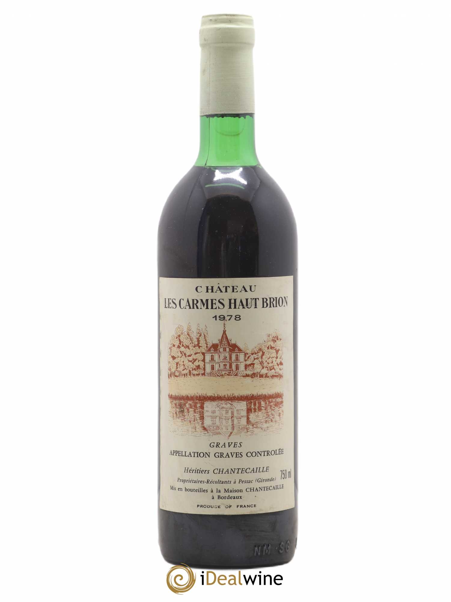 Château Les Carmes Haut-Brion 1978 - Lot de 1 bouteille - 0