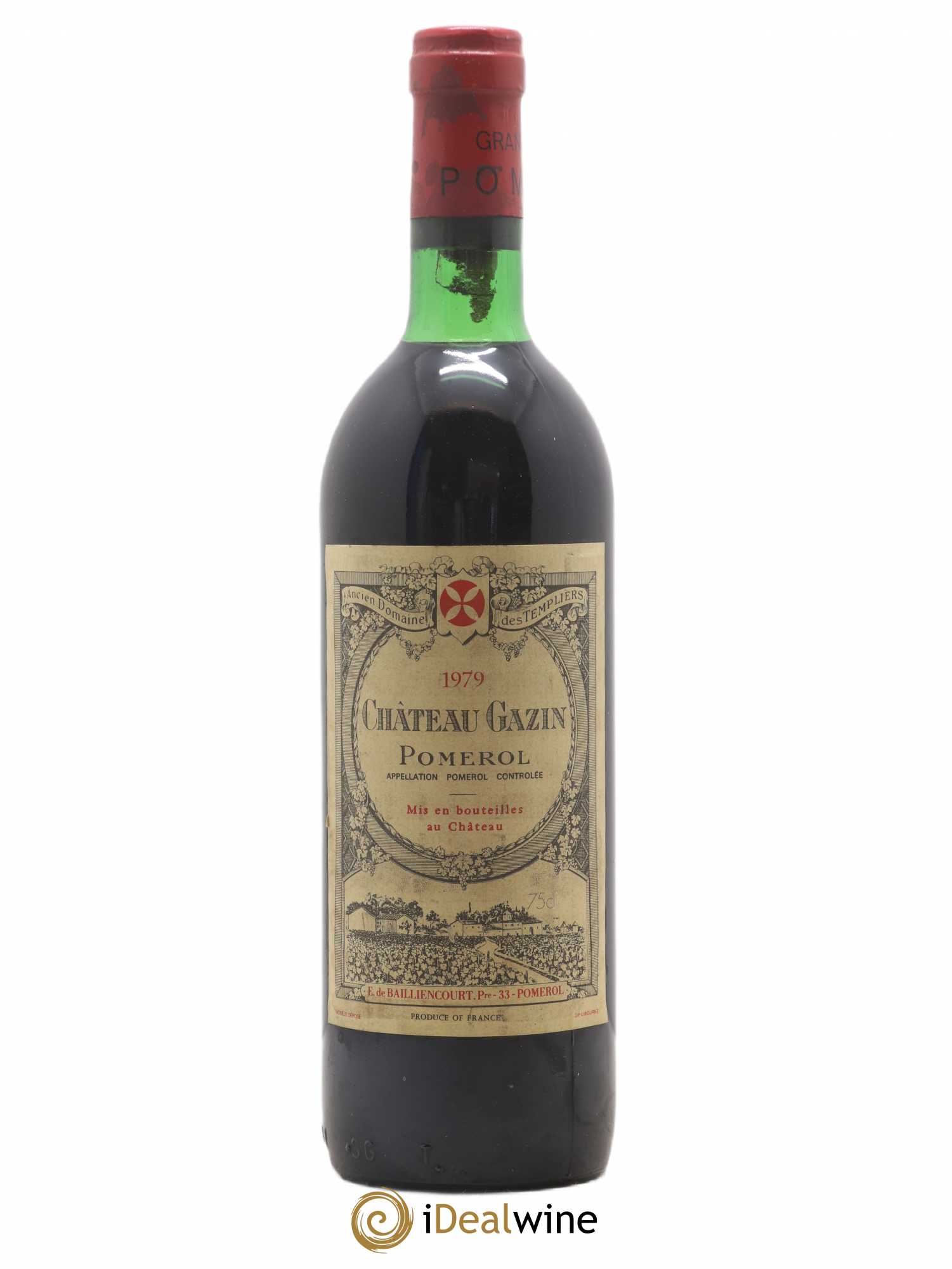 Château Gazin 1979 - Lot de 1 bouteille - 0