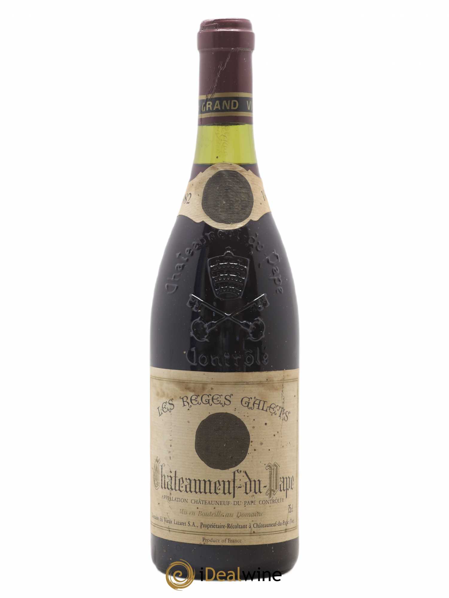 Châteauneuf-du-Pape (senza prezzo di riserva) 1982 - Lotto di 1 bottiglia - 0
