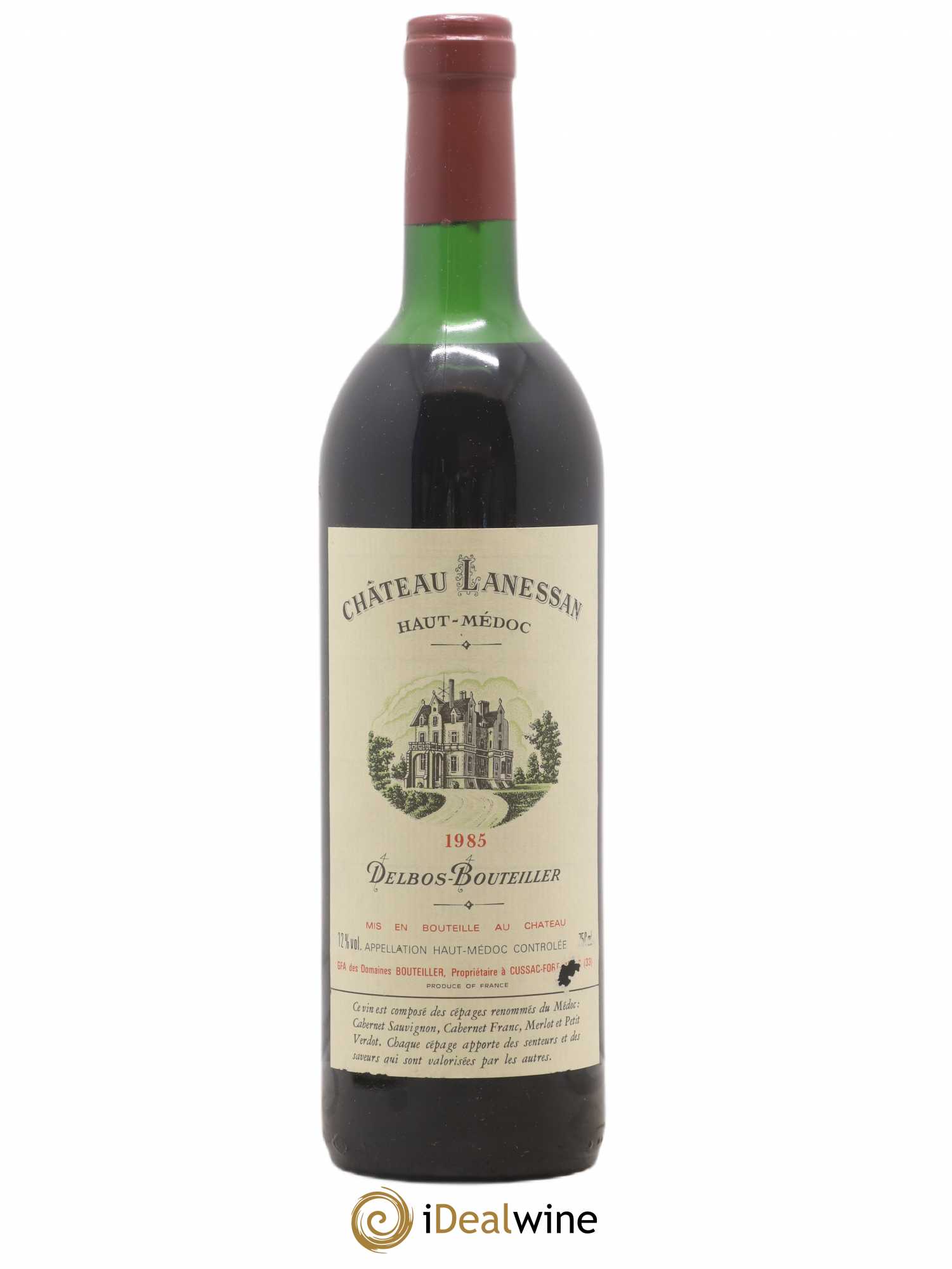 Château Lanessan Cru Bourgeois (sans prix de réserve) 1985 - Lot de 1 bouteille - 0