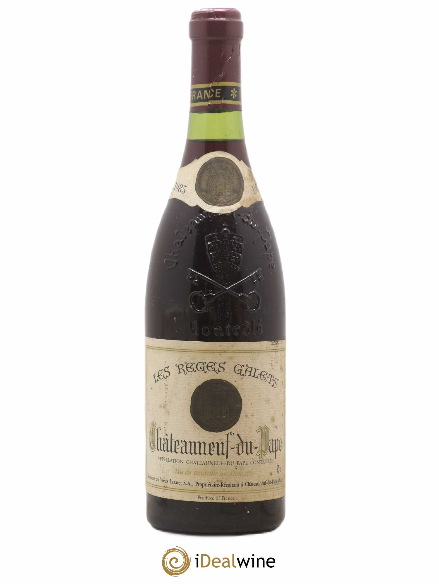 Châteauneuf-du-Pape (senza prezzo di riserva) 1985 - Lotto di 1 bottiglia - 0